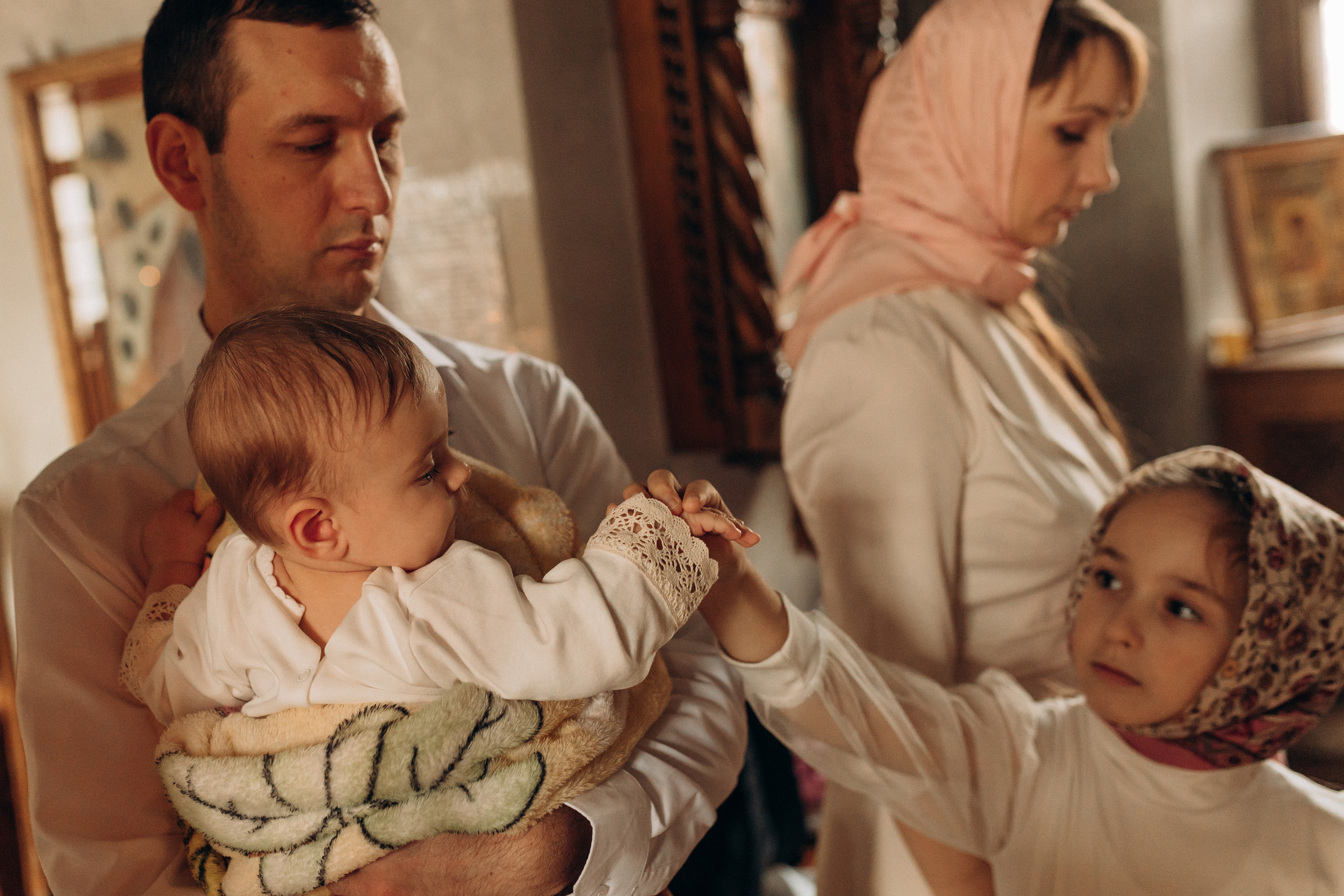 Крещение Софьи.Русиново. Семейный фотограф в Обнинске