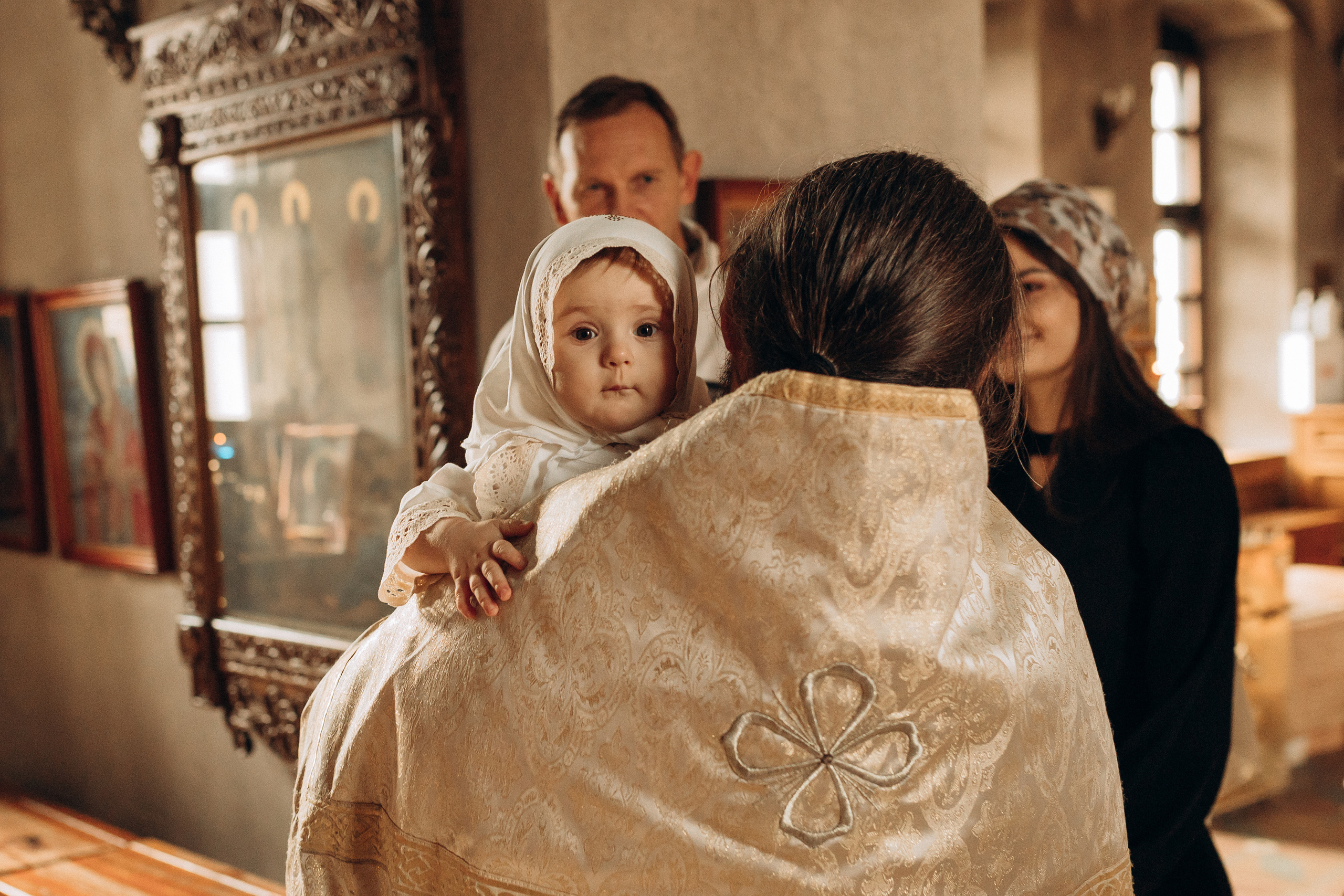 Крещение Софьи.Русиново. Семейный фотограф в Обнинске