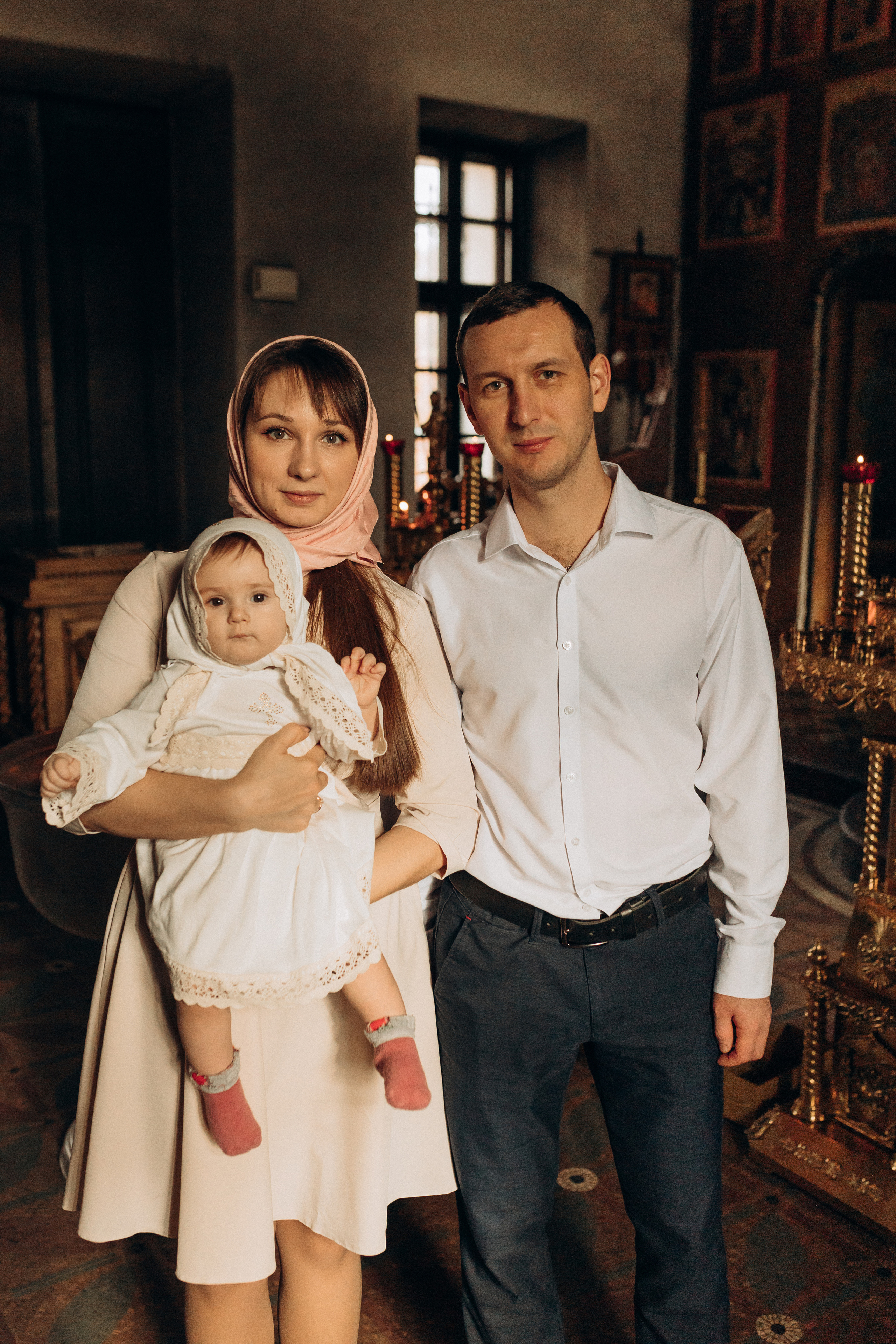 Крещение Софьи.Русиново. Семейный фотограф в Обнинске