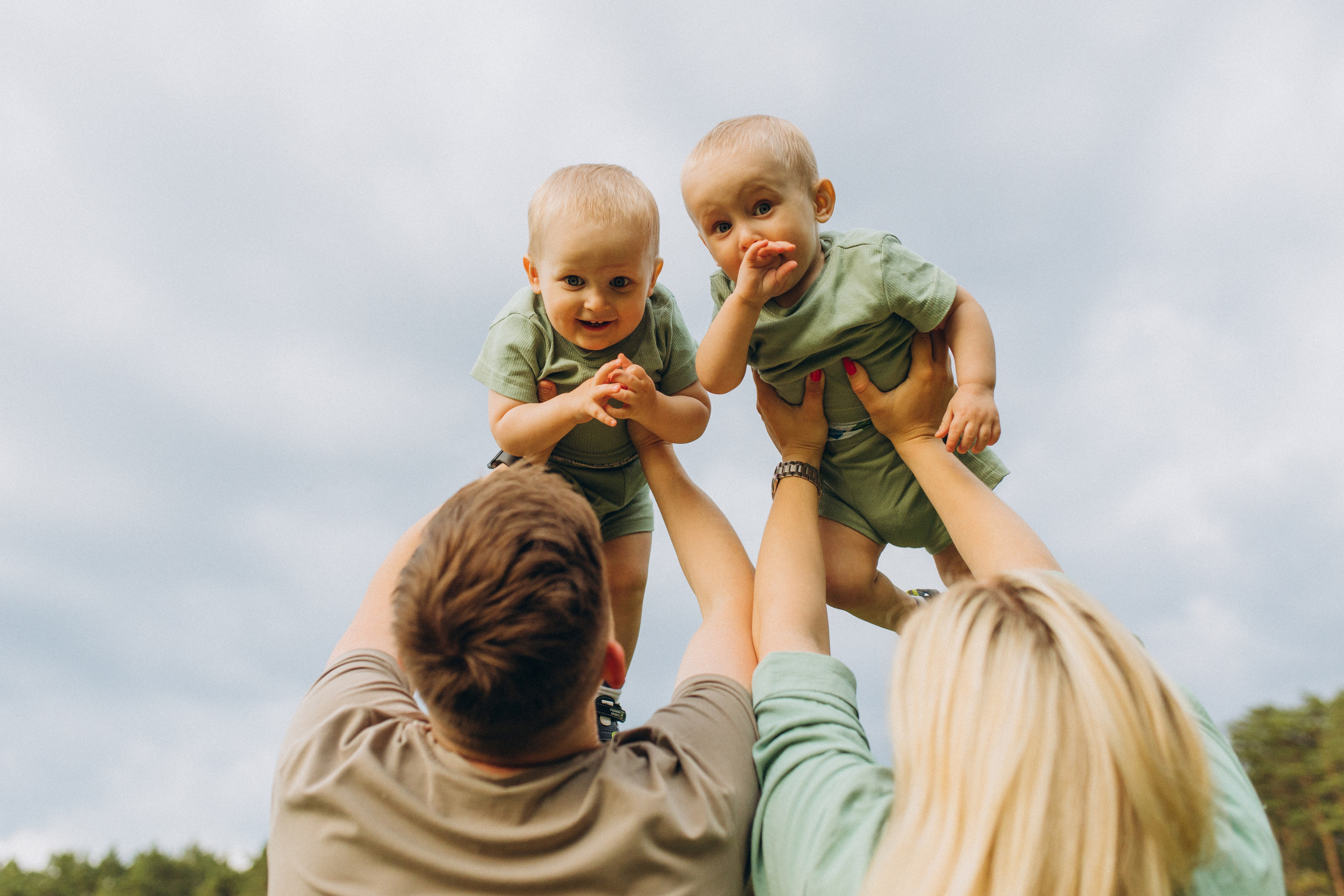 Близнецы. Семейный фотограф в Обнинске