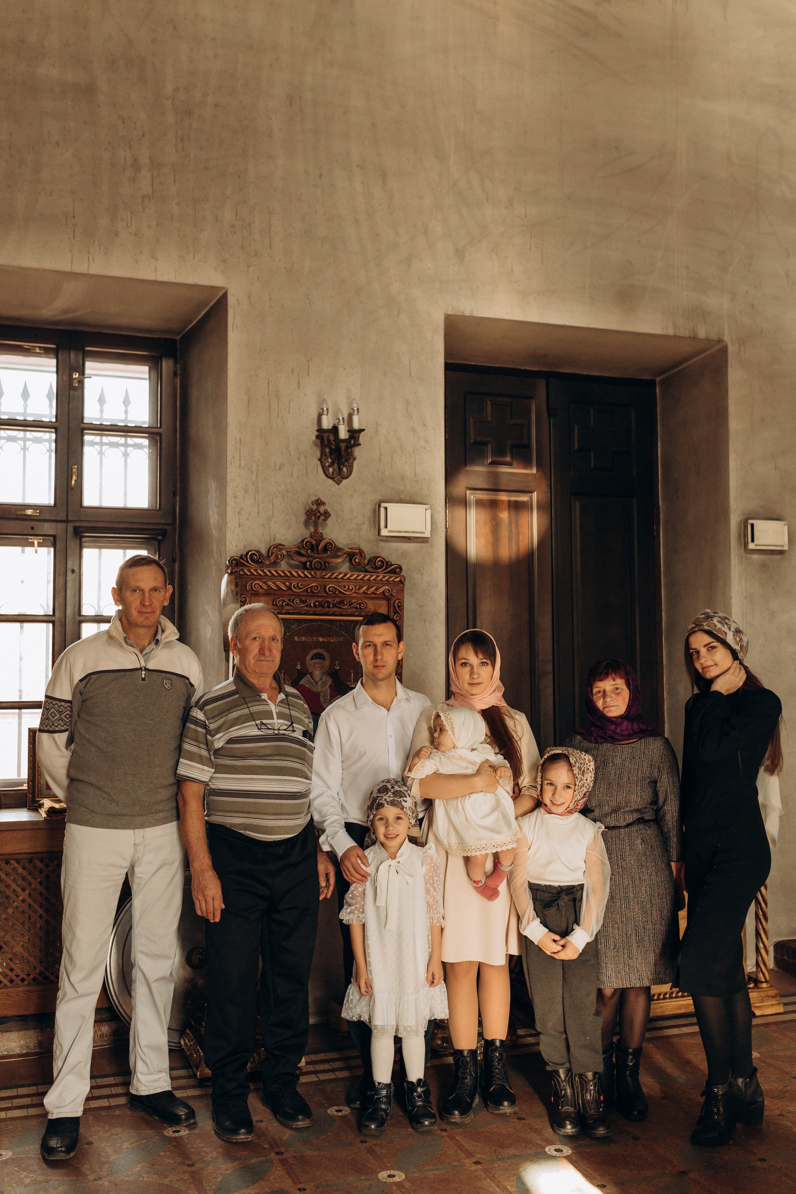 Крещение Софьи.Русиново. Семейный фотограф в Обнинске