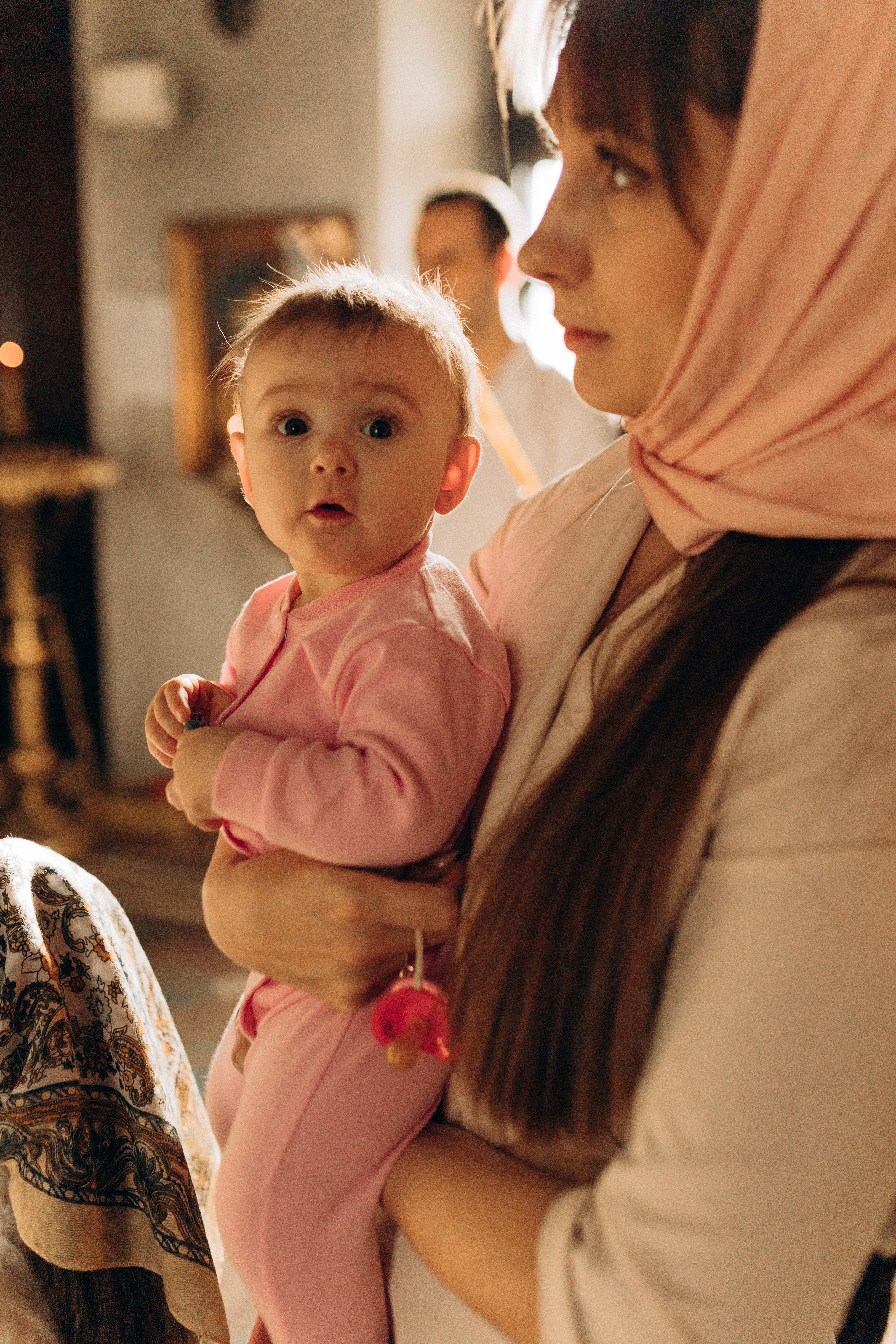 Крещение Софьи.Русиново. Семейный фотограф в Обнинске