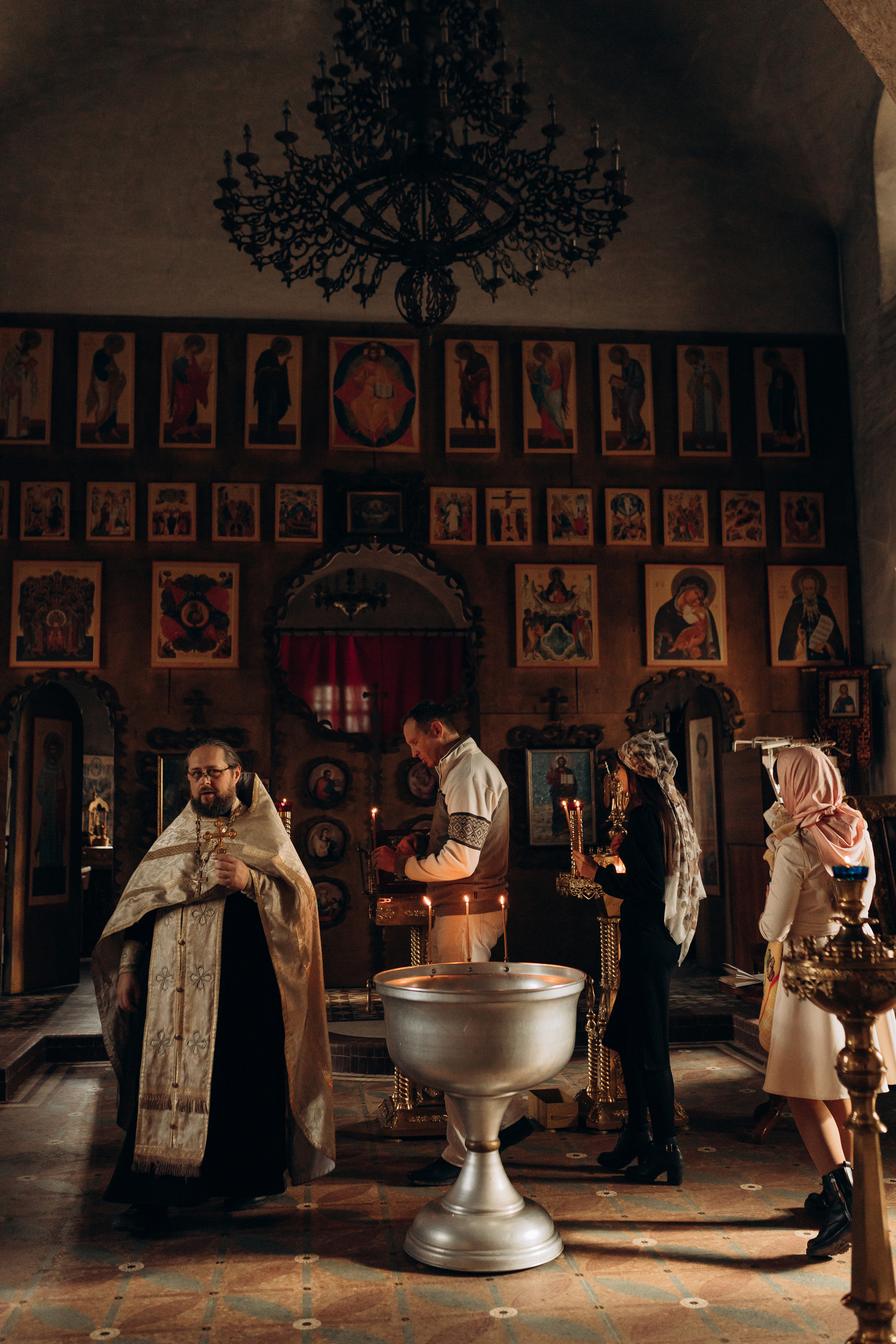 Крещение Софьи.Русиново. Семейный фотограф в Обнинске