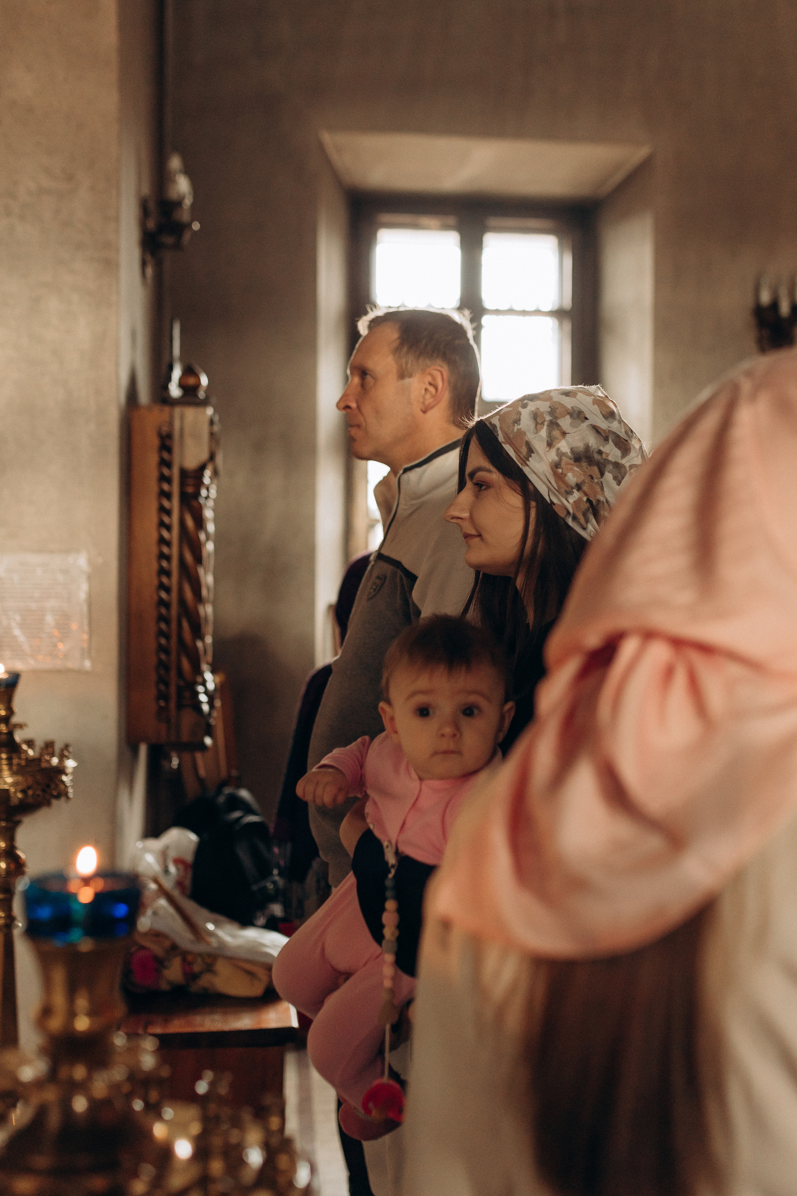 Крещение Софьи.Русиново. Семейный фотограф в Обнинске