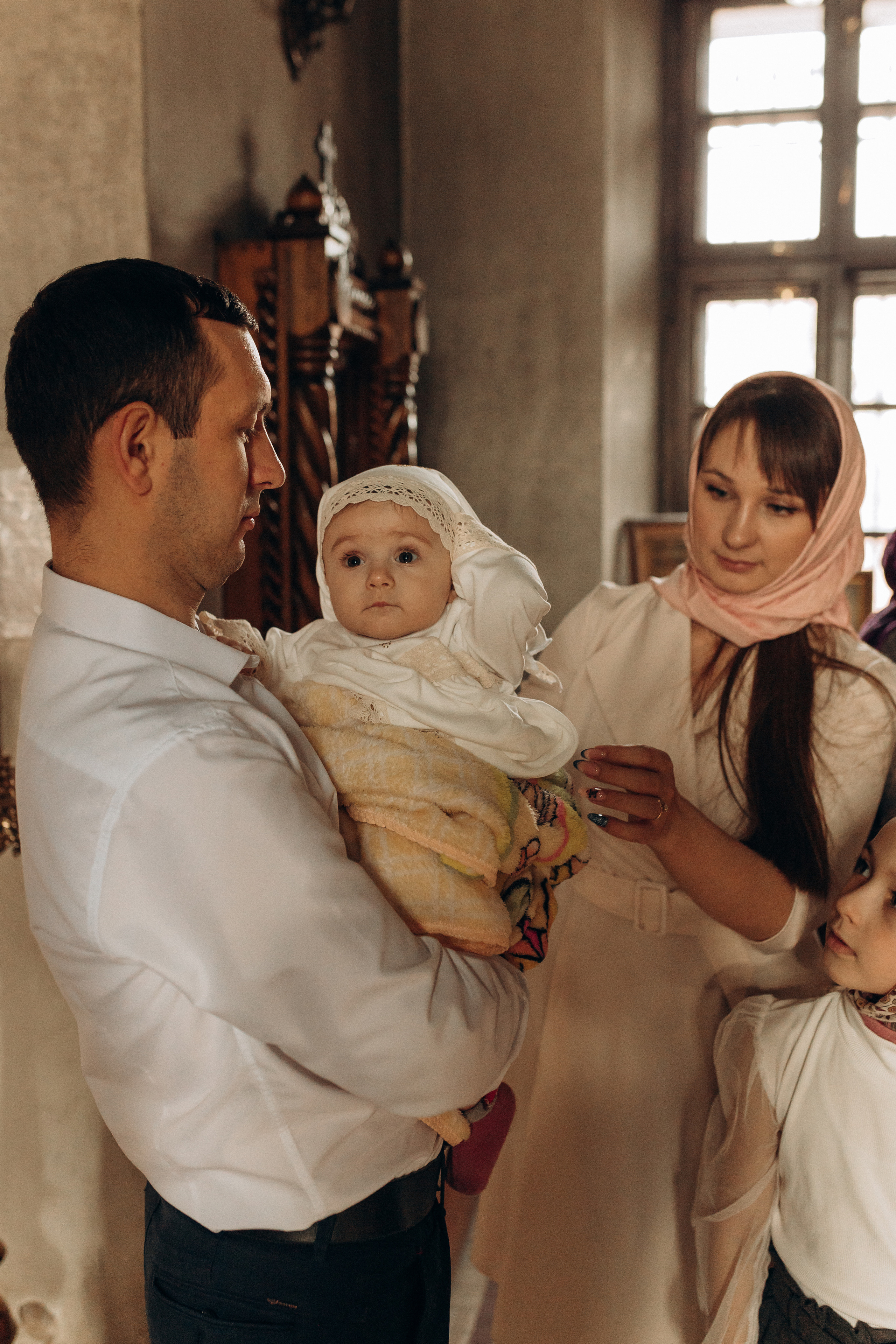 Крещение Софьи.Русиново. Семейный фотограф в Обнинске