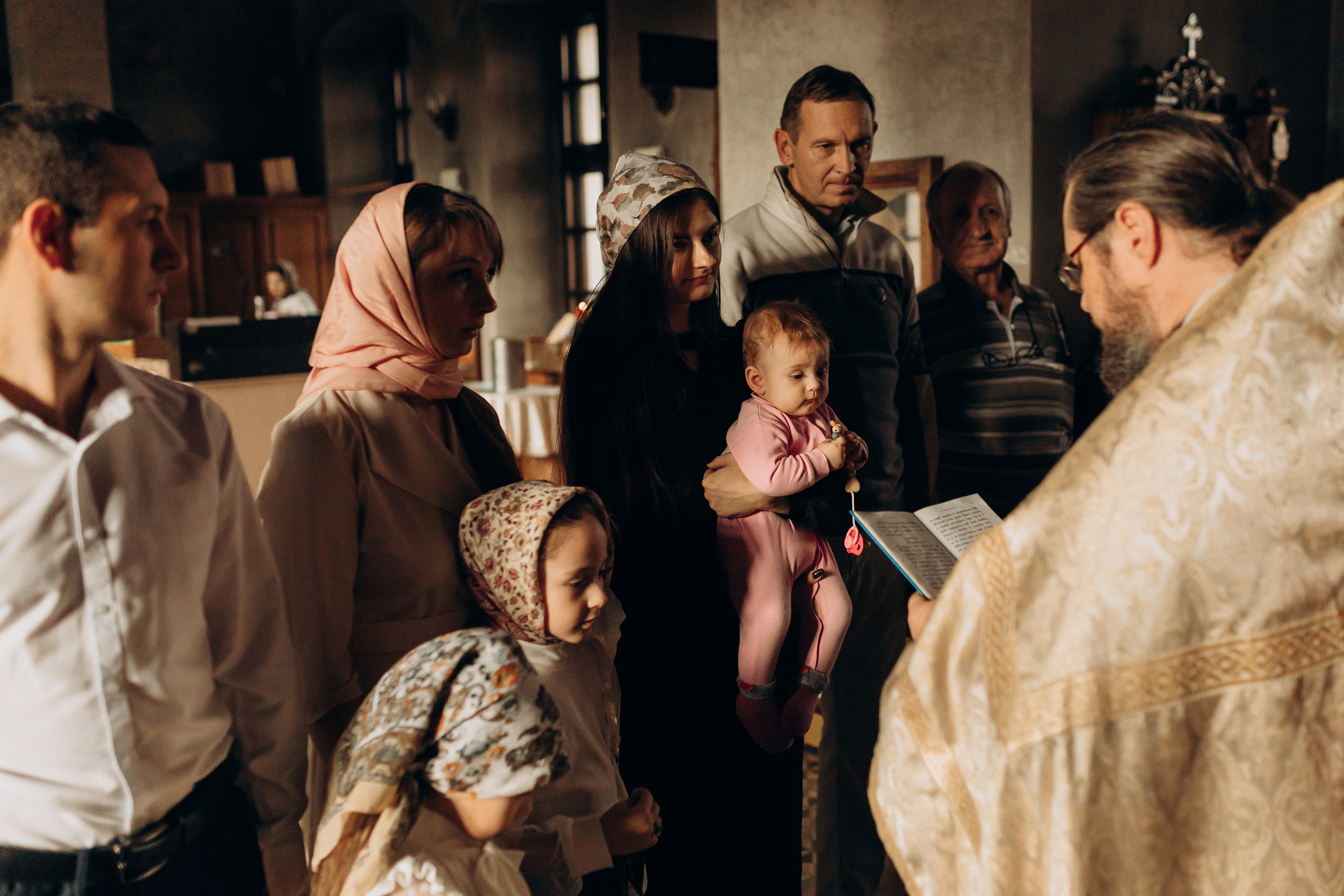 Крещение Софьи.Русиново. Семейный фотограф в Обнинске