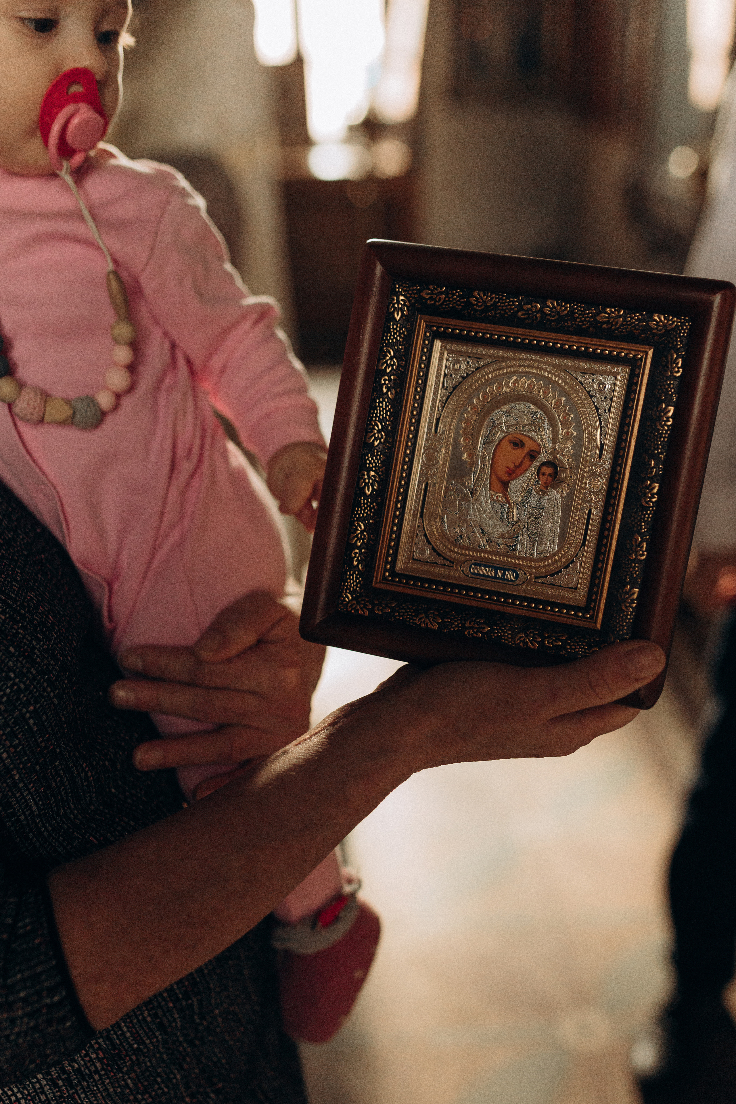 Крещение Софьи.Русиново. Семейный фотограф в Обнинске