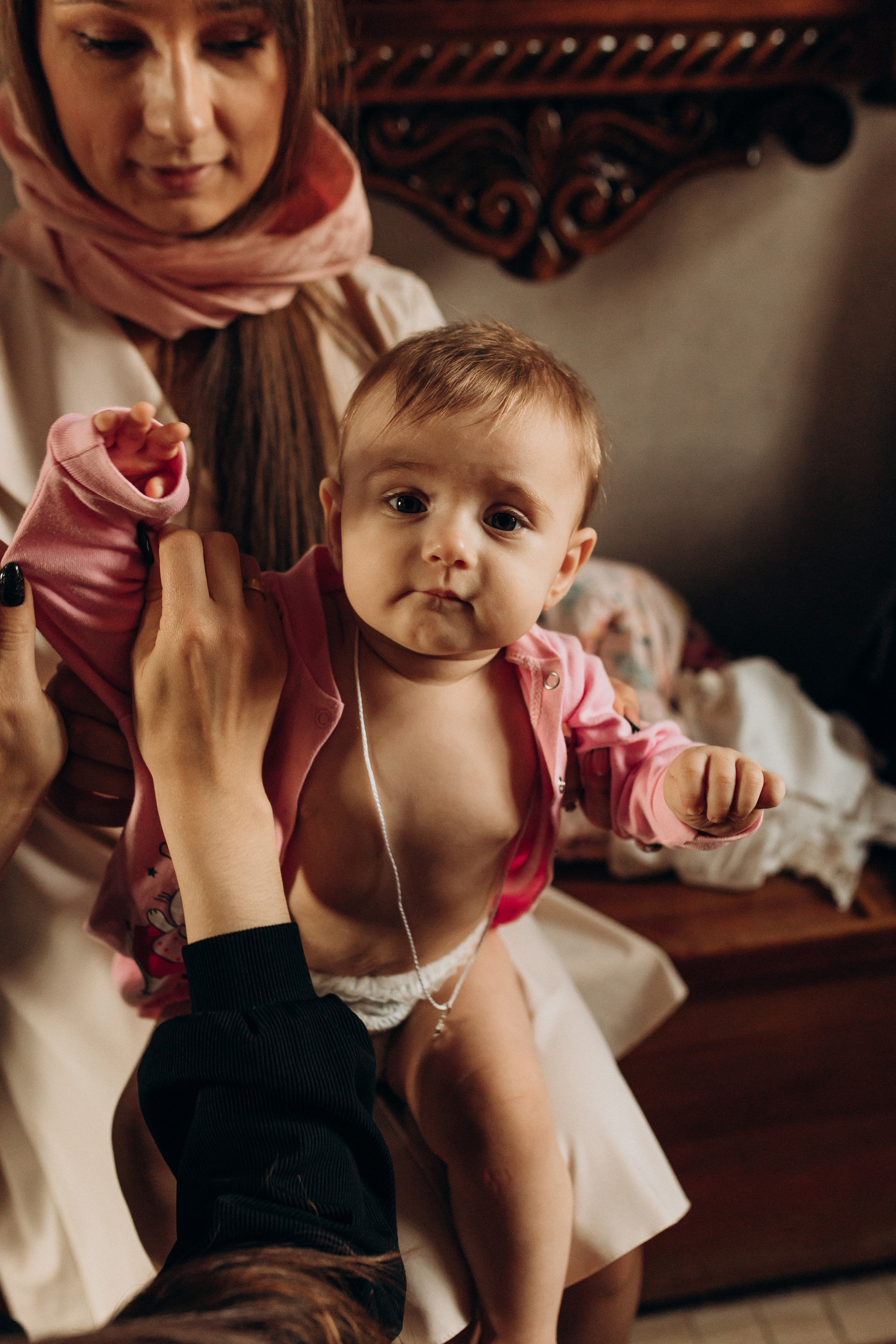 Крещение Софьи.Русиново. Семейный фотограф в Обнинске