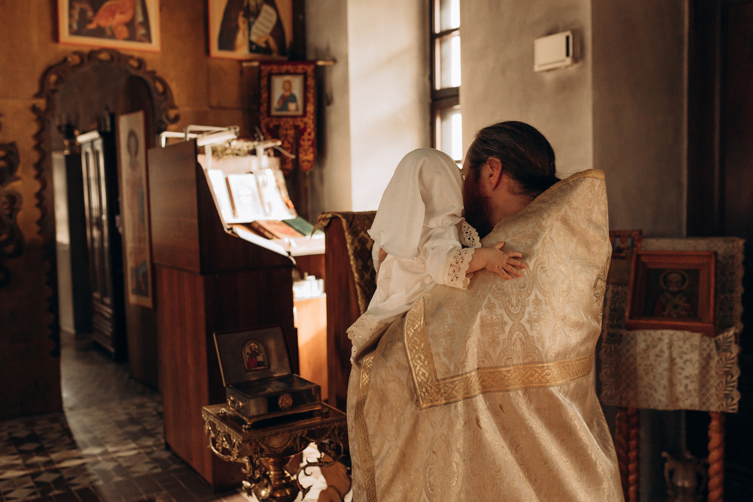 Крещение Софьи.Русиново. Семейный фотограф в Обнинске