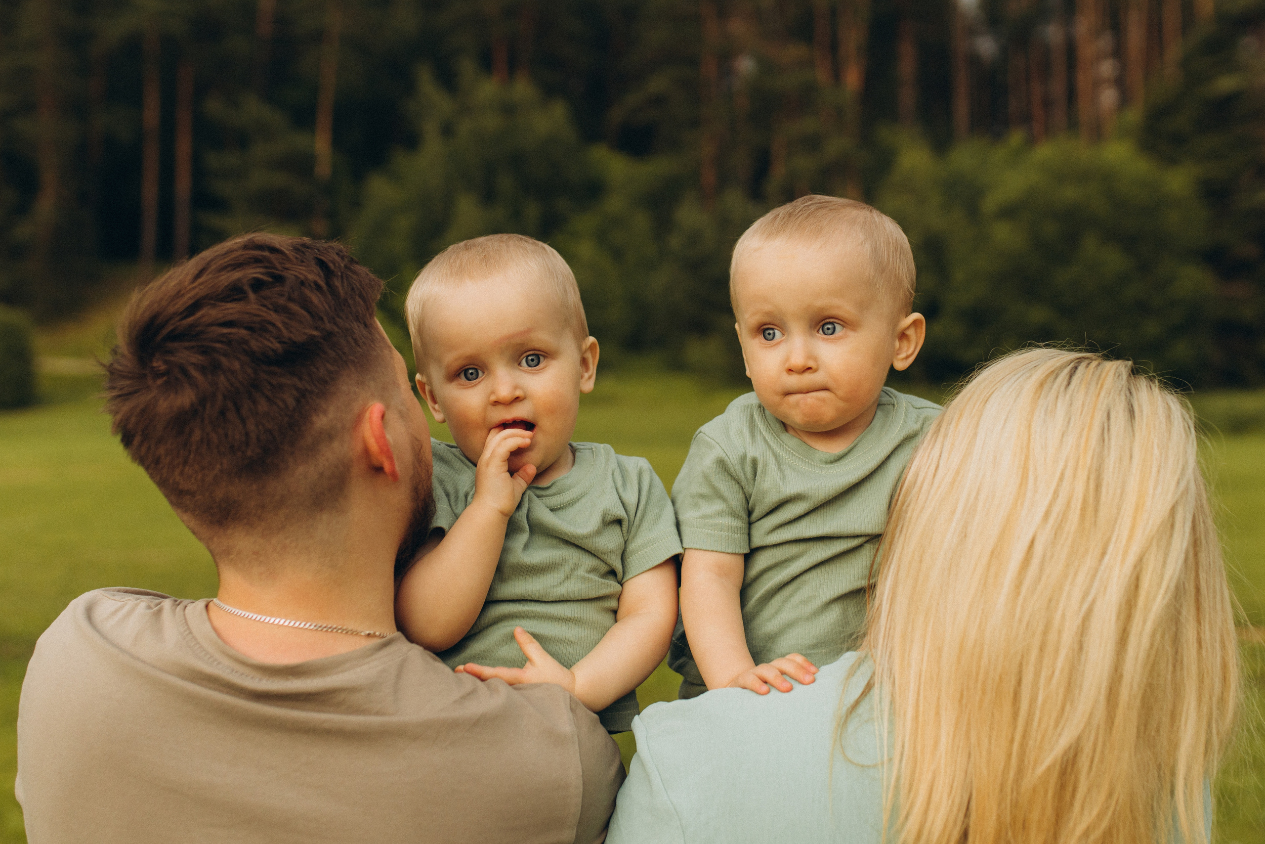 Близнецы. Семейный фотограф в Обнинске
