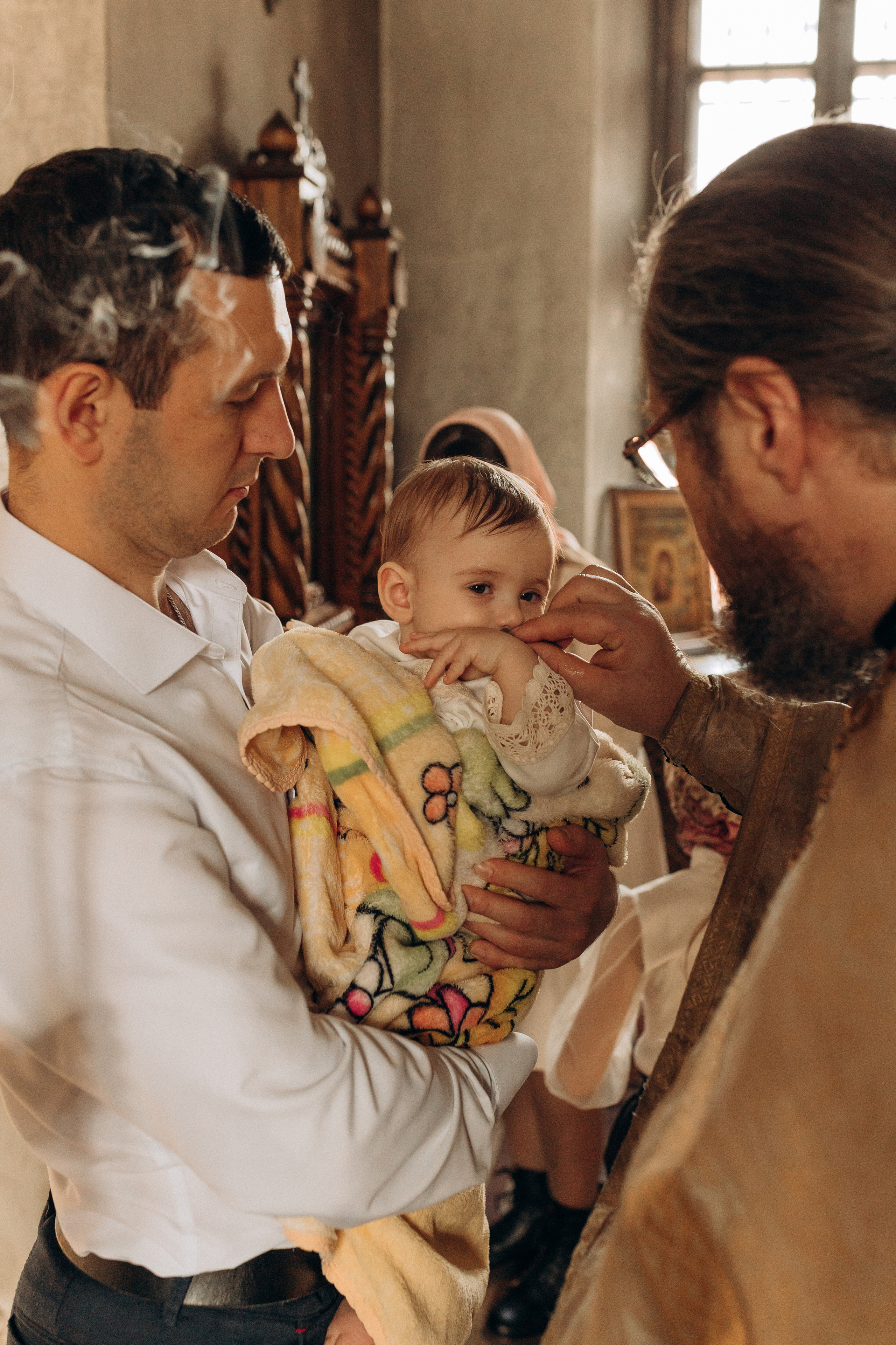 Крещение Софьи.Русиново. Семейный фотограф в Обнинске