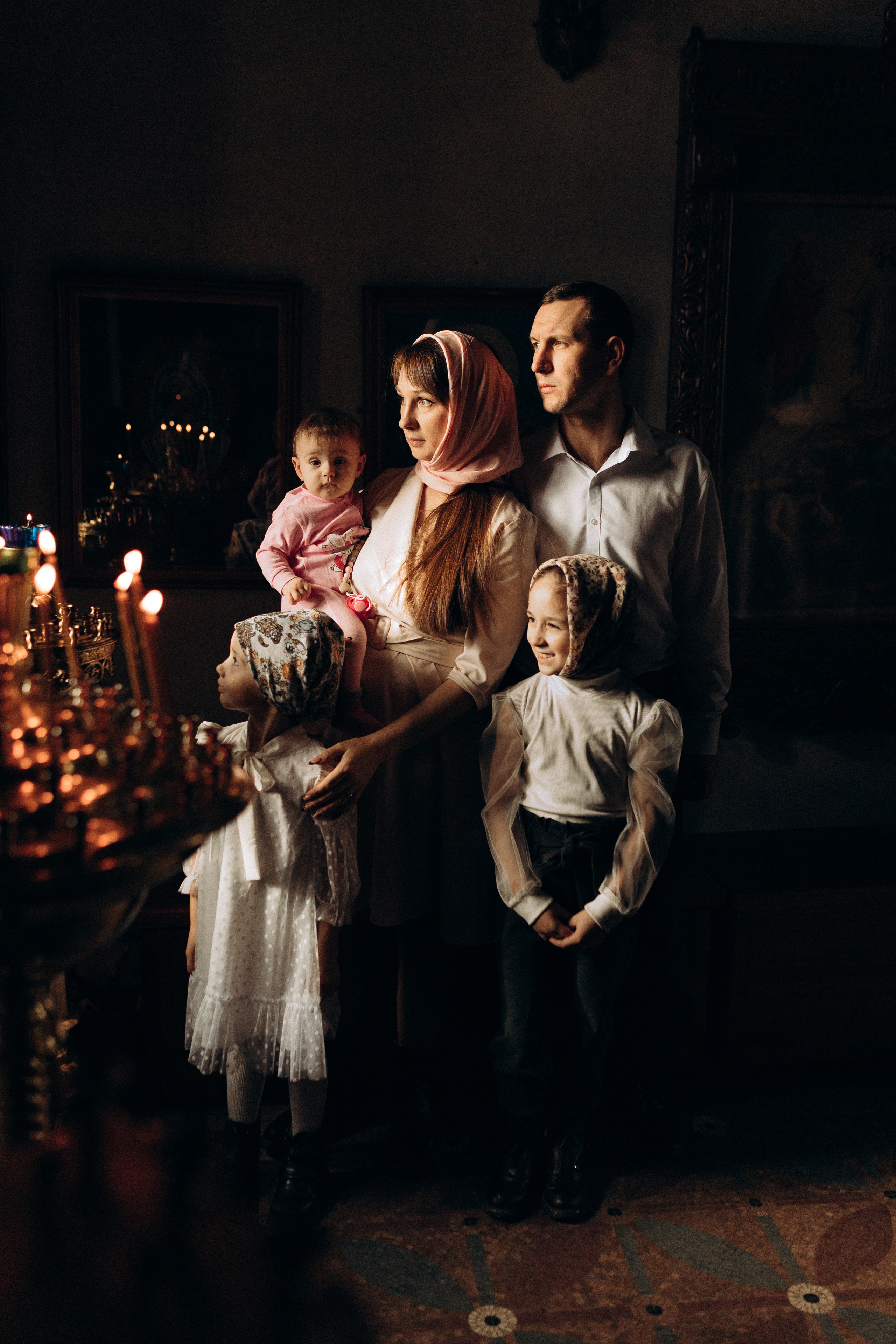 Крещение Софьи.Русиново. Семейный фотограф в Обнинске