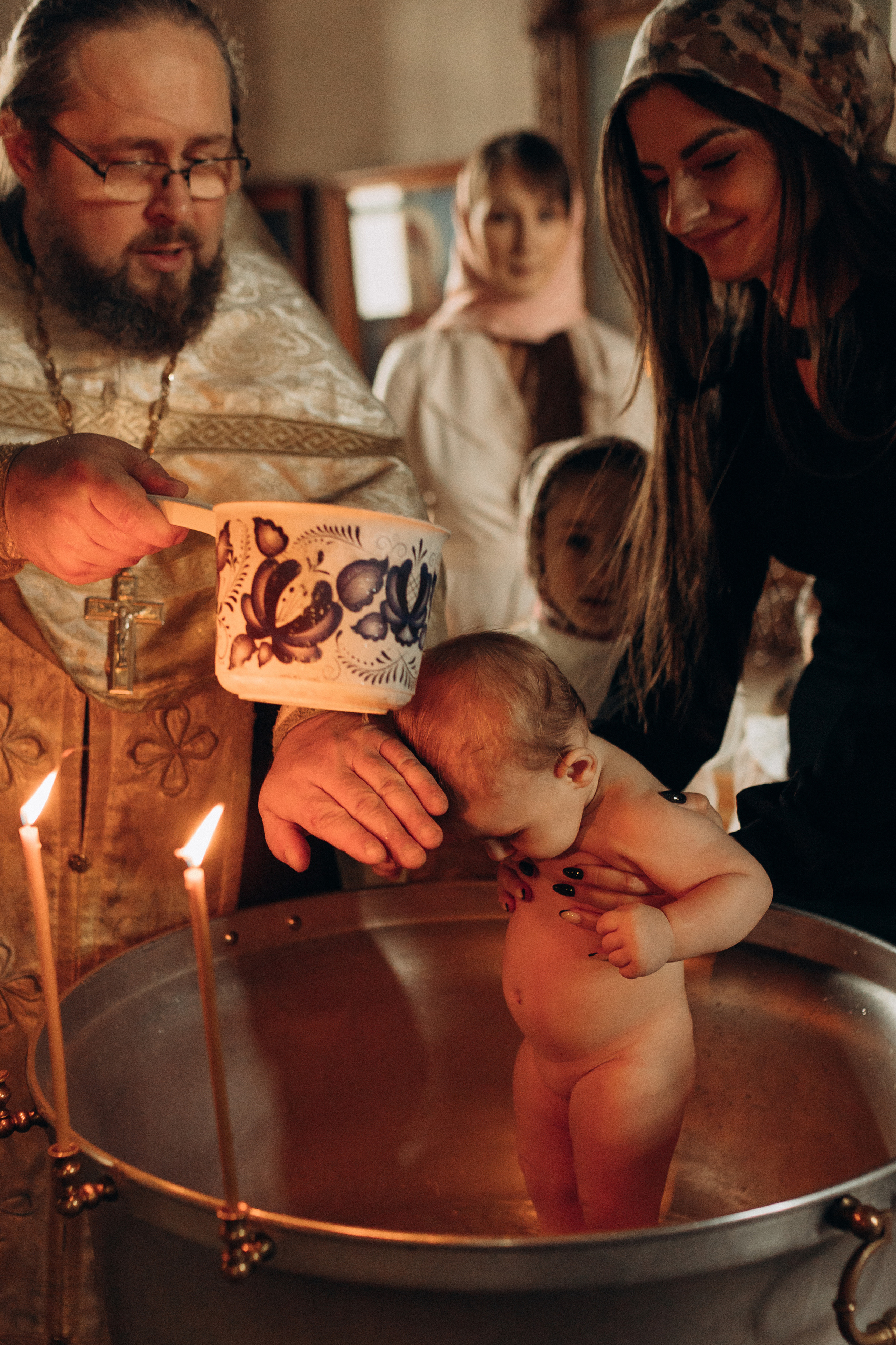 Крещение Софьи.Русиново. Семейный фотограф в Обнинске