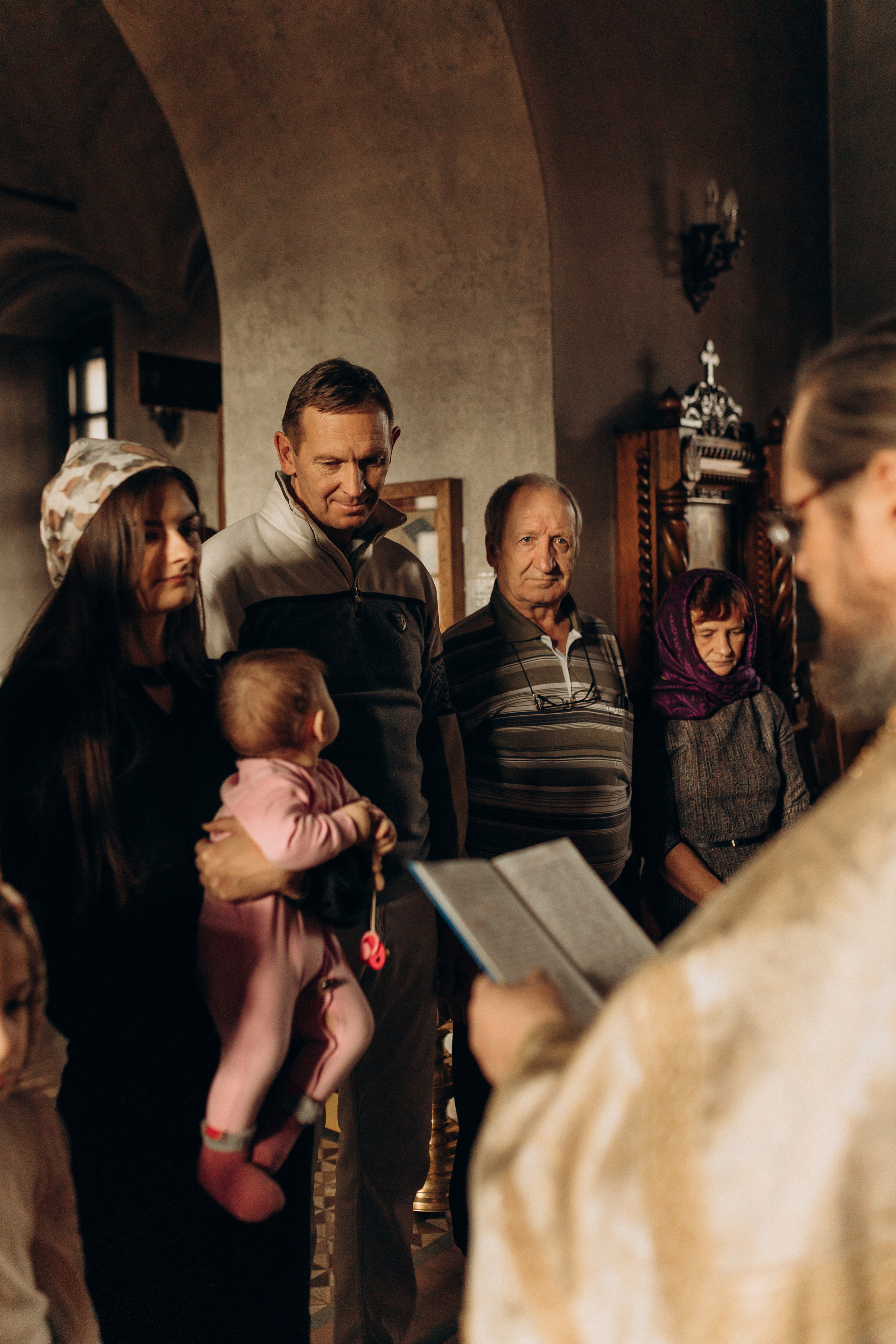 Крещение Софьи.Русиново. Семейный фотограф в Обнинске