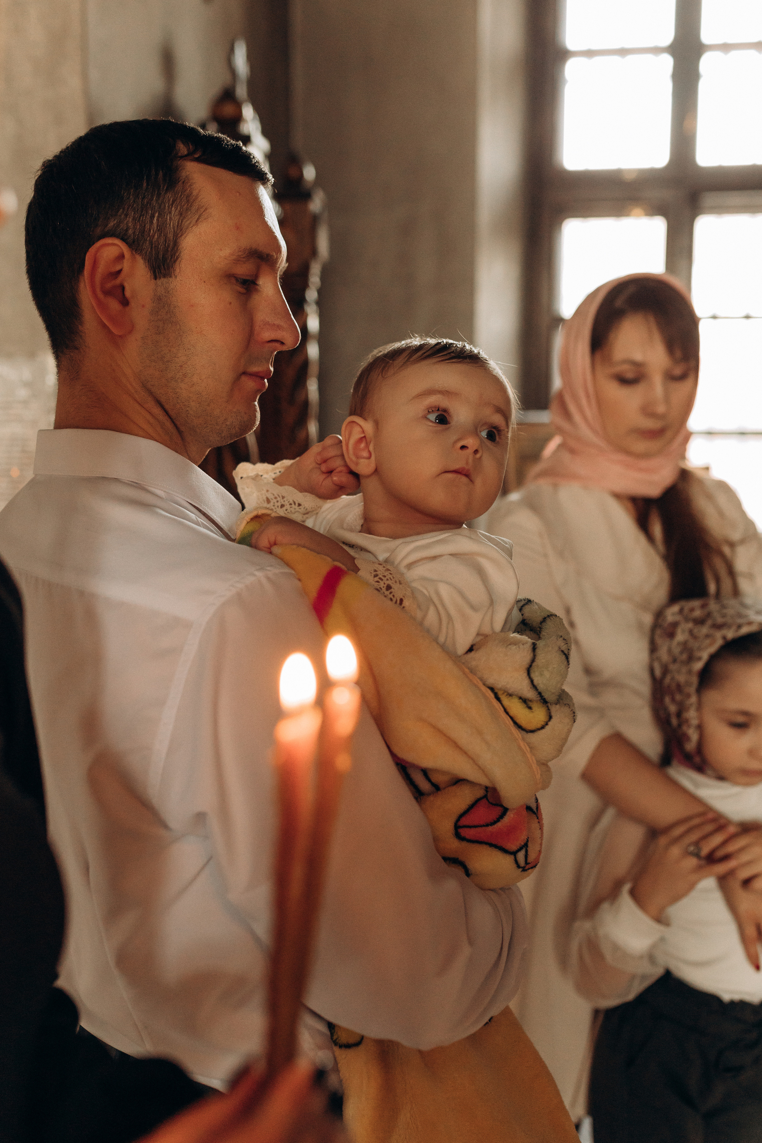 Крещение Софьи.Русиново. Семейный фотограф в Обнинске