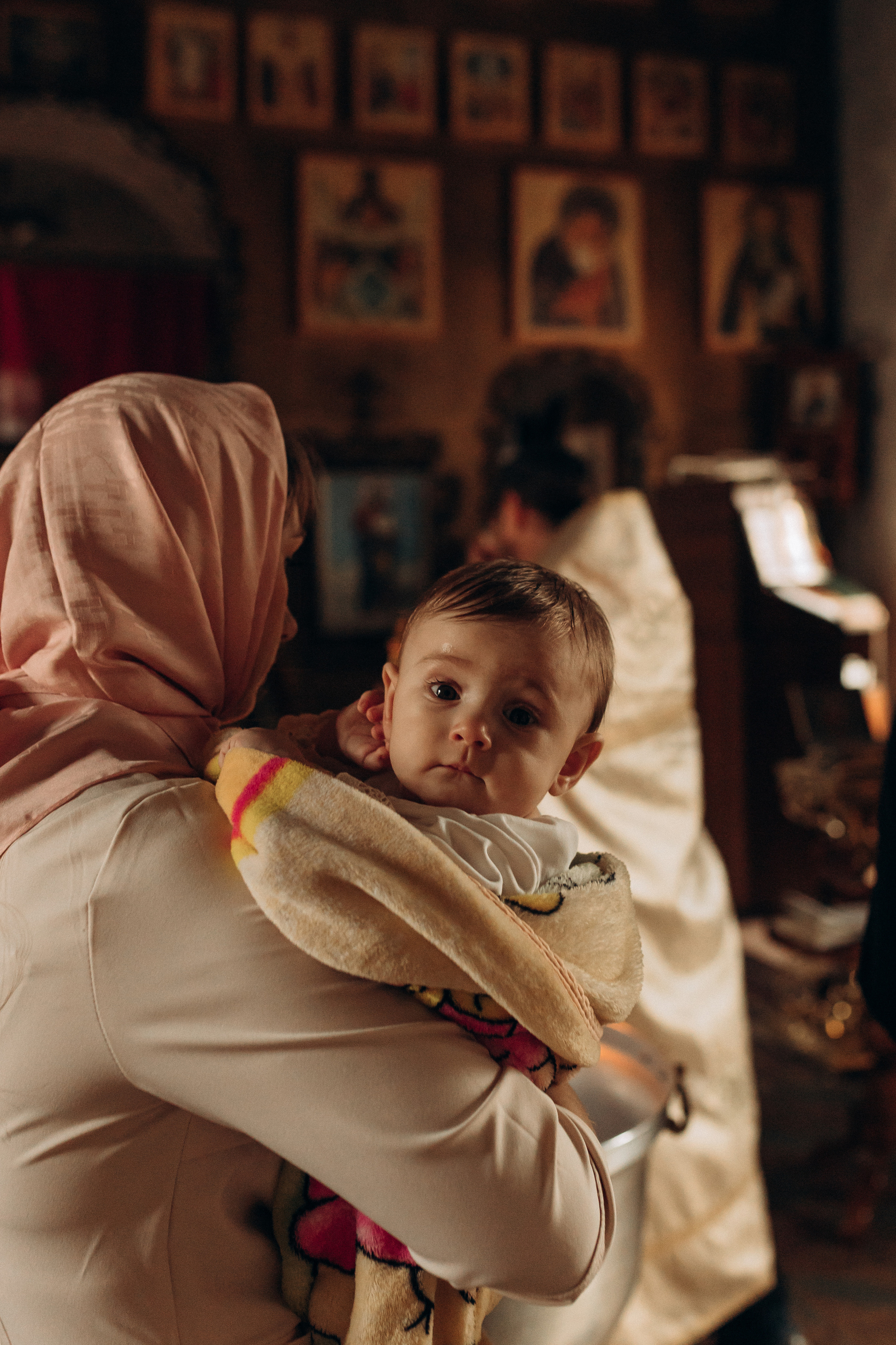 Крещение Софьи.Русиново. Семейный фотограф в Обнинске