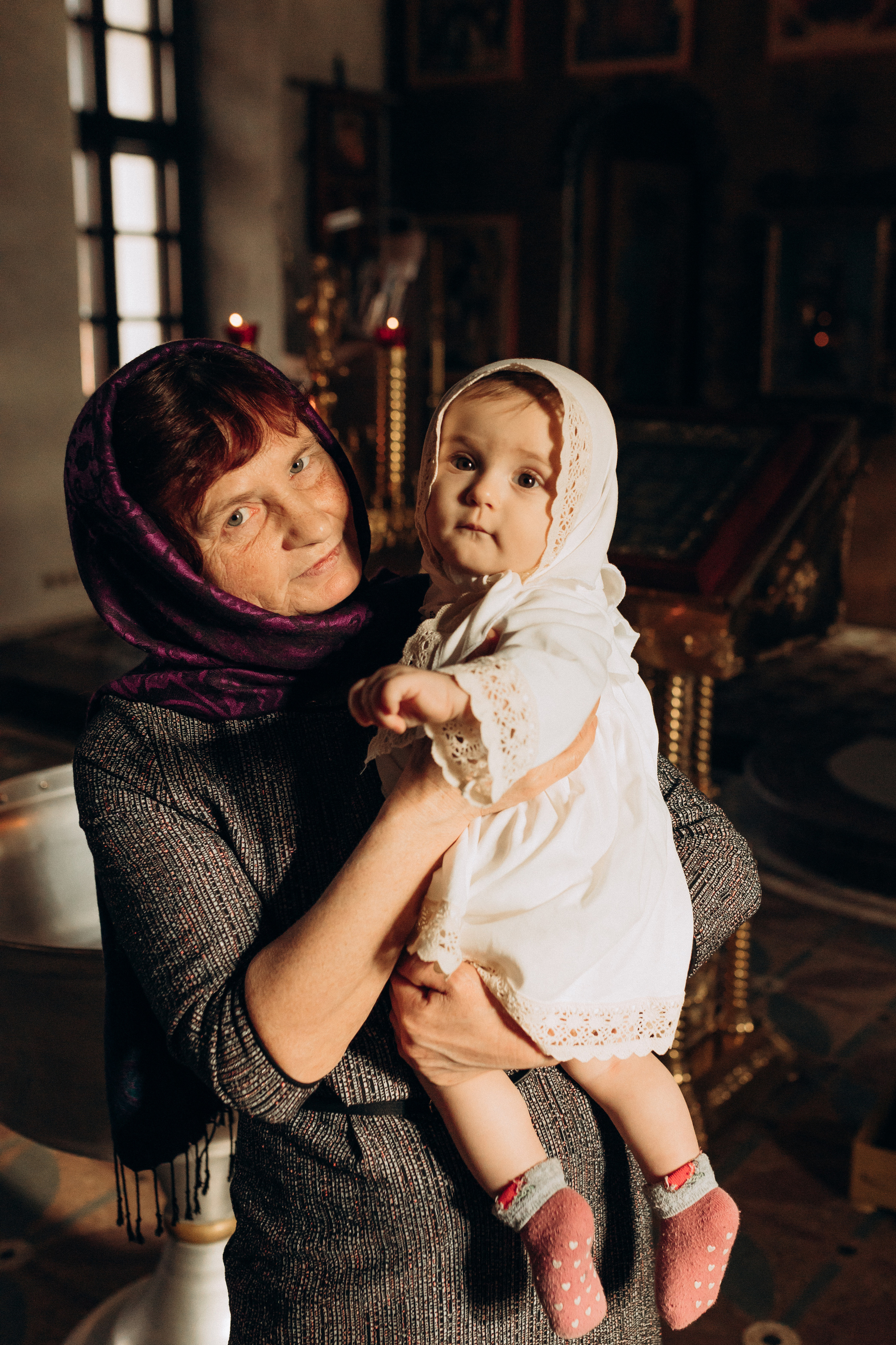 Крещение Софьи.Русиново. Семейный фотограф в Обнинске