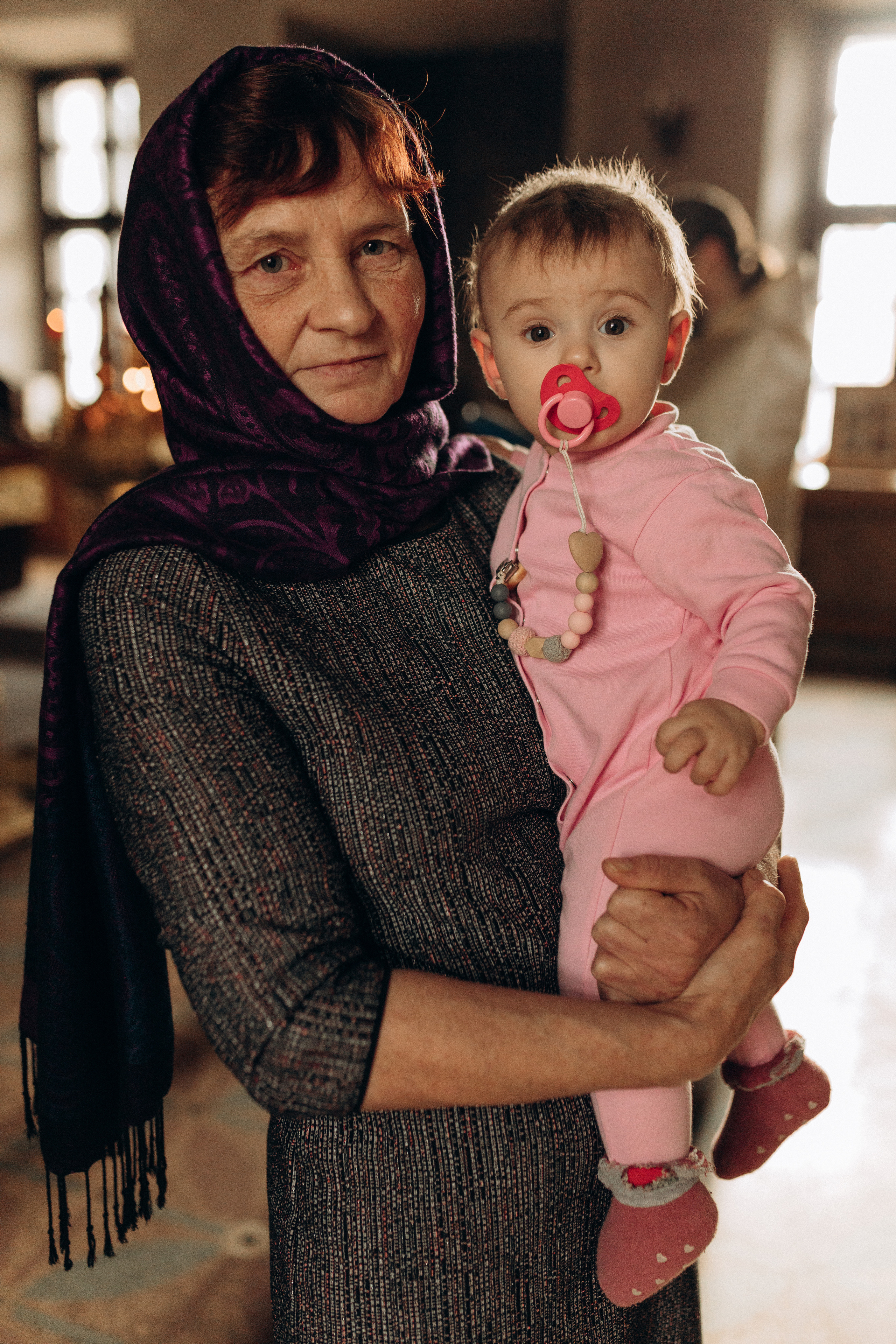 Крещение Софьи.Русиново. Семейный фотограф в Обнинске