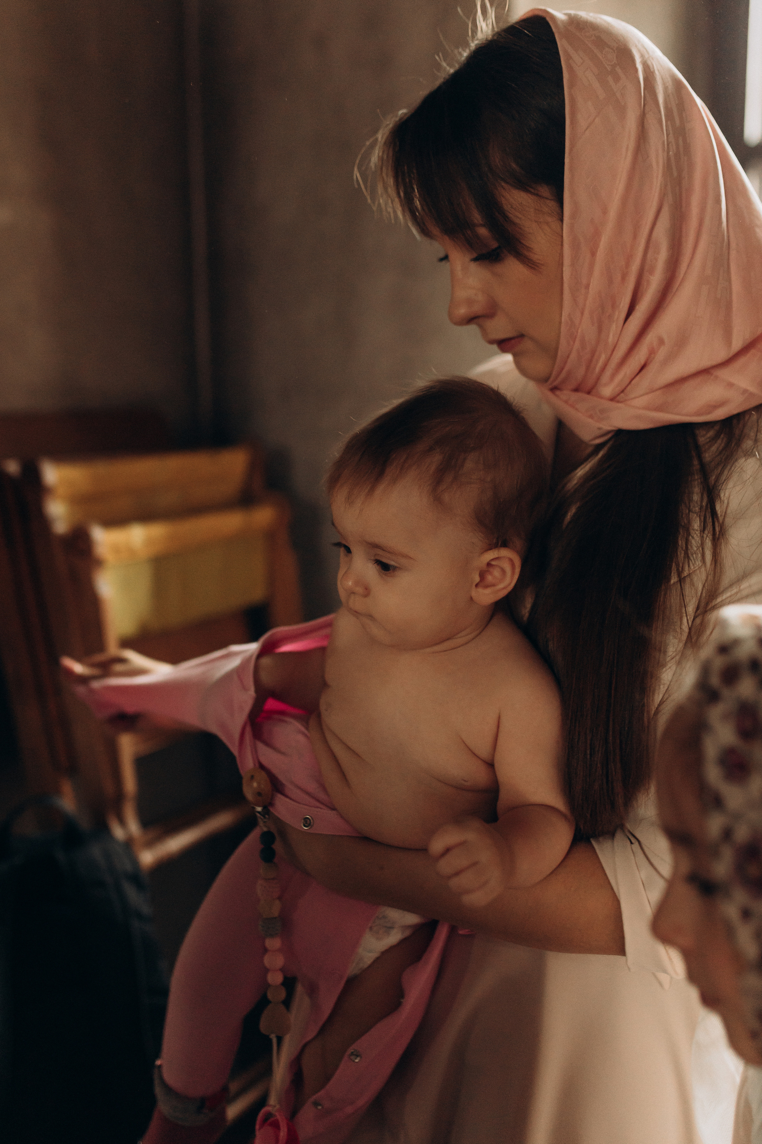 Крещение Софьи.Русиново. Семейный фотограф в Обнинске