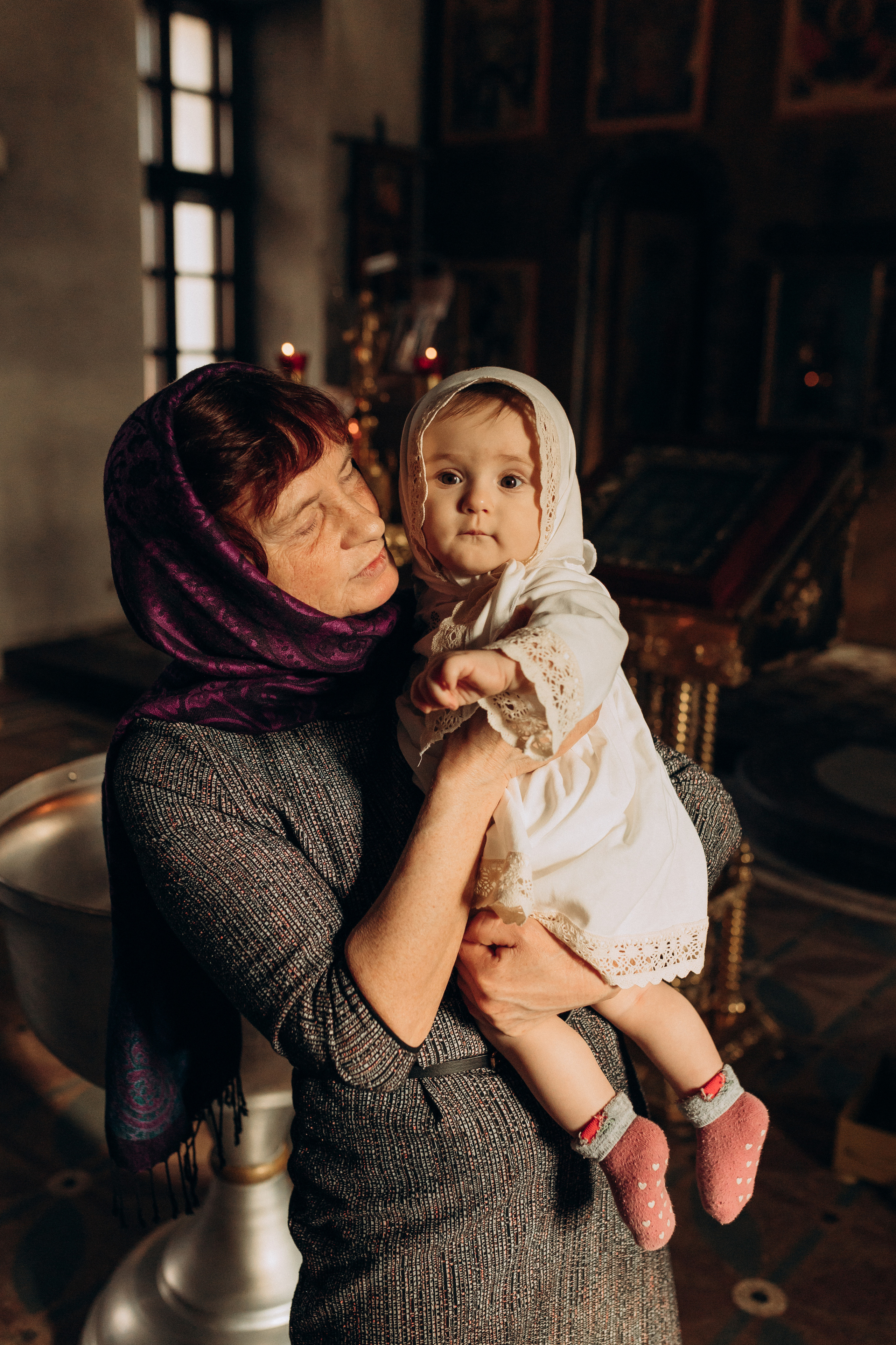 Крещение Софьи.Русиново. Семейный фотограф в Обнинске