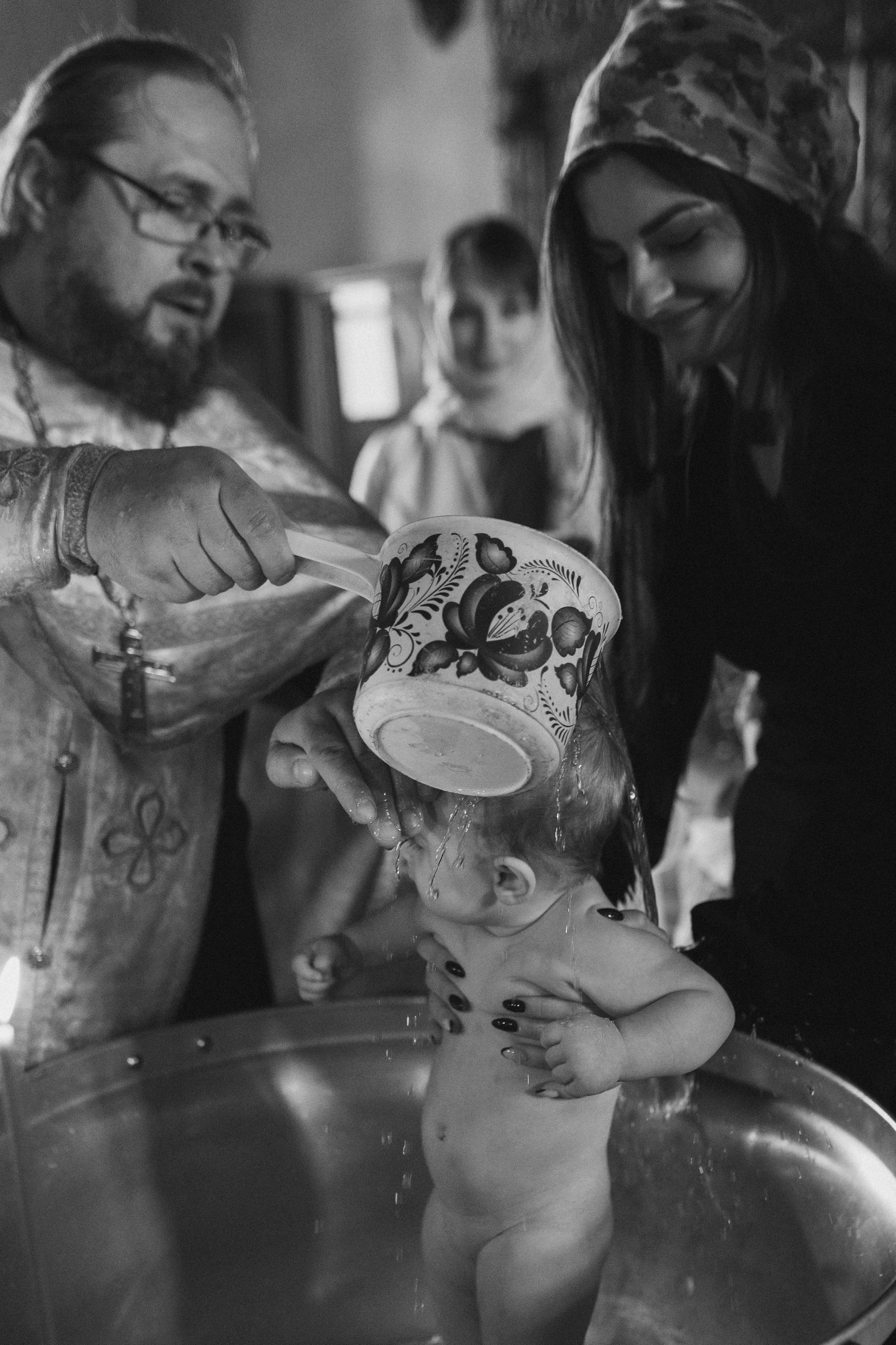 Крещение Софьи.Русиново. Семейный фотограф в Обнинске