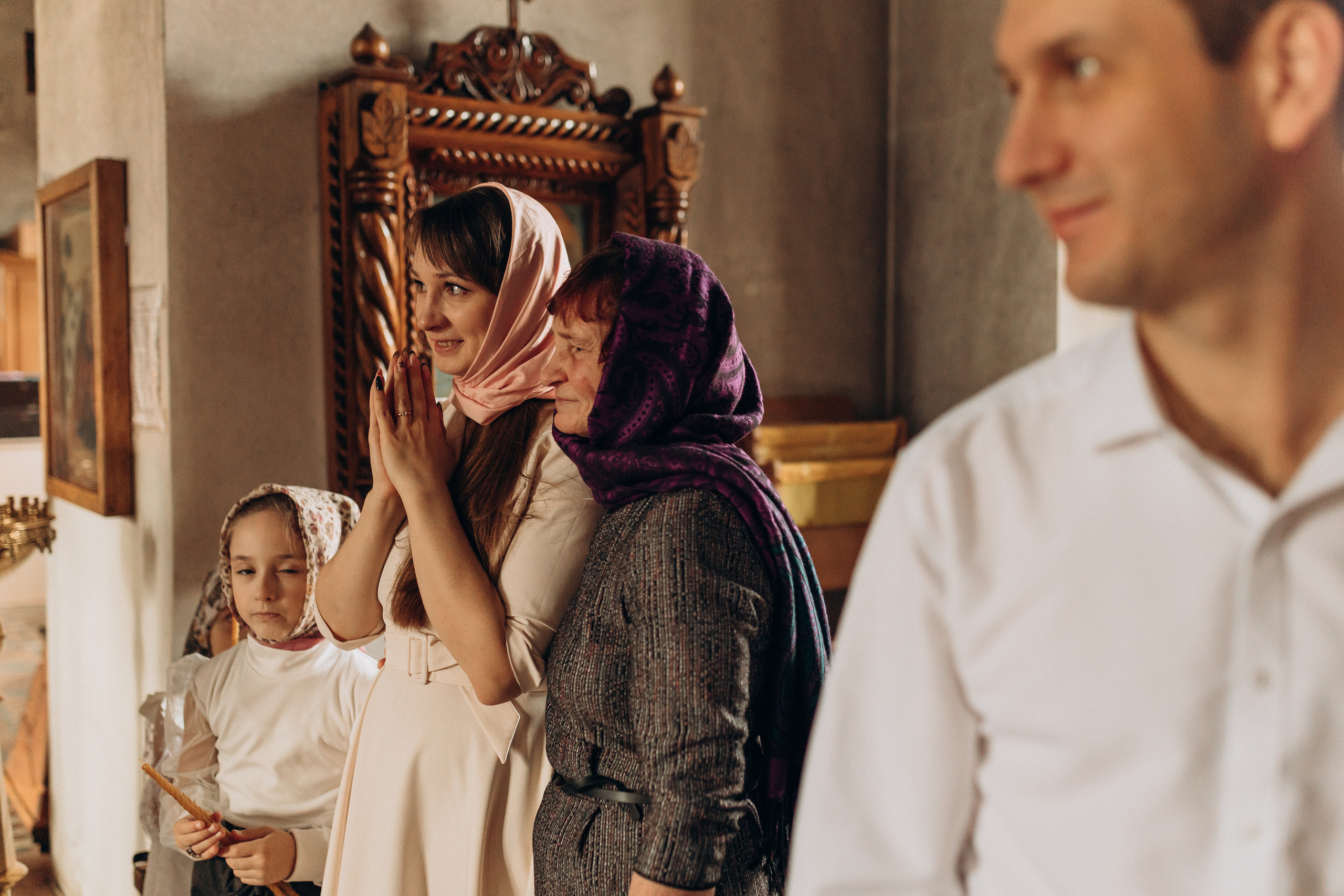 Крещение Софьи.Русиново. Семейный фотограф в Обнинске