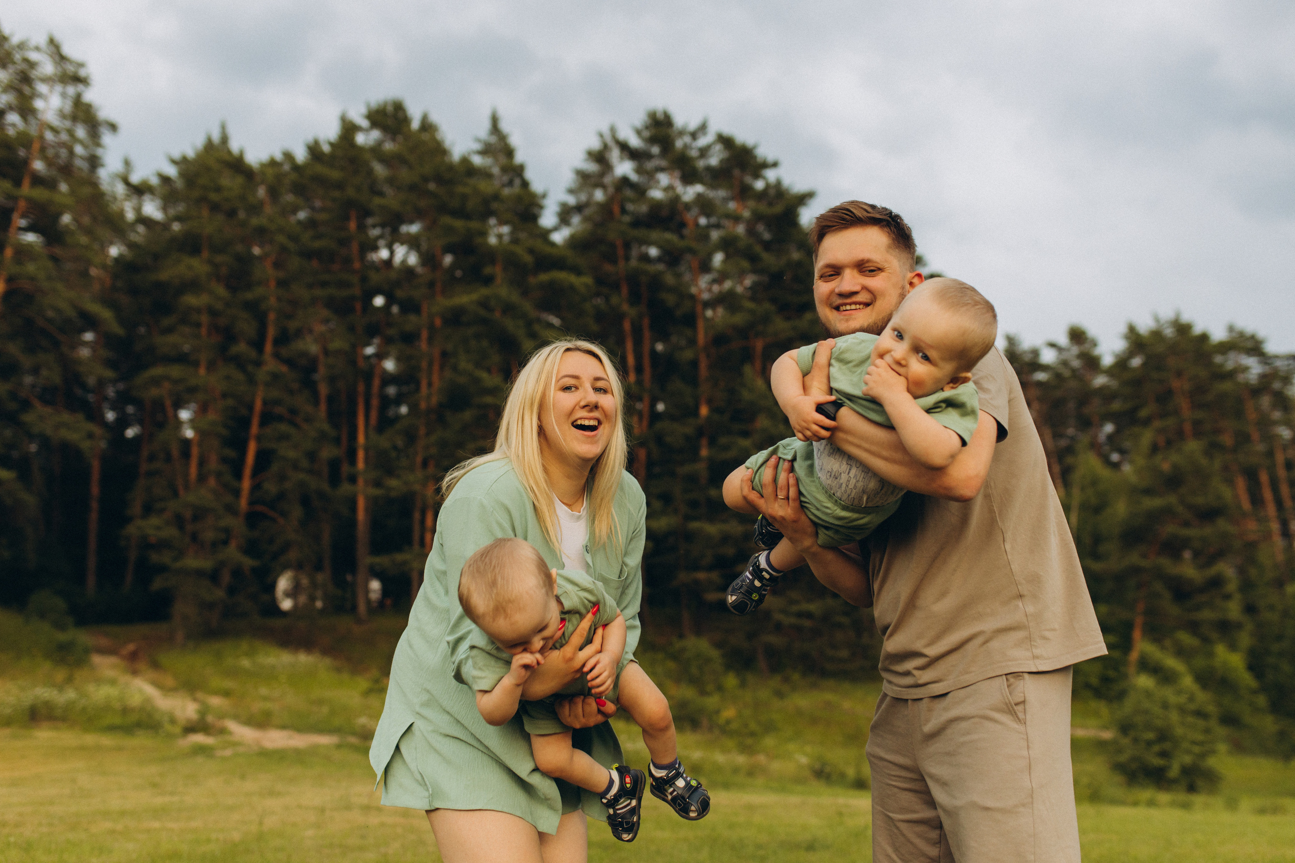 Близнецы. Семейный фотограф в Обнинске