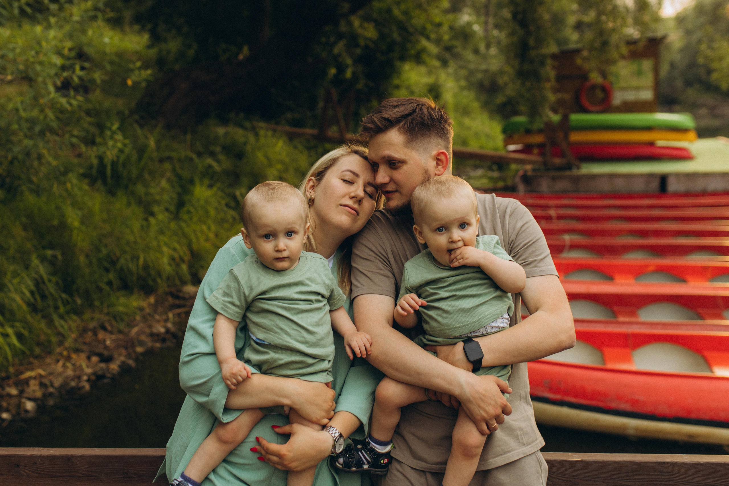 Близнецы. Семейный фотограф в Обнинске