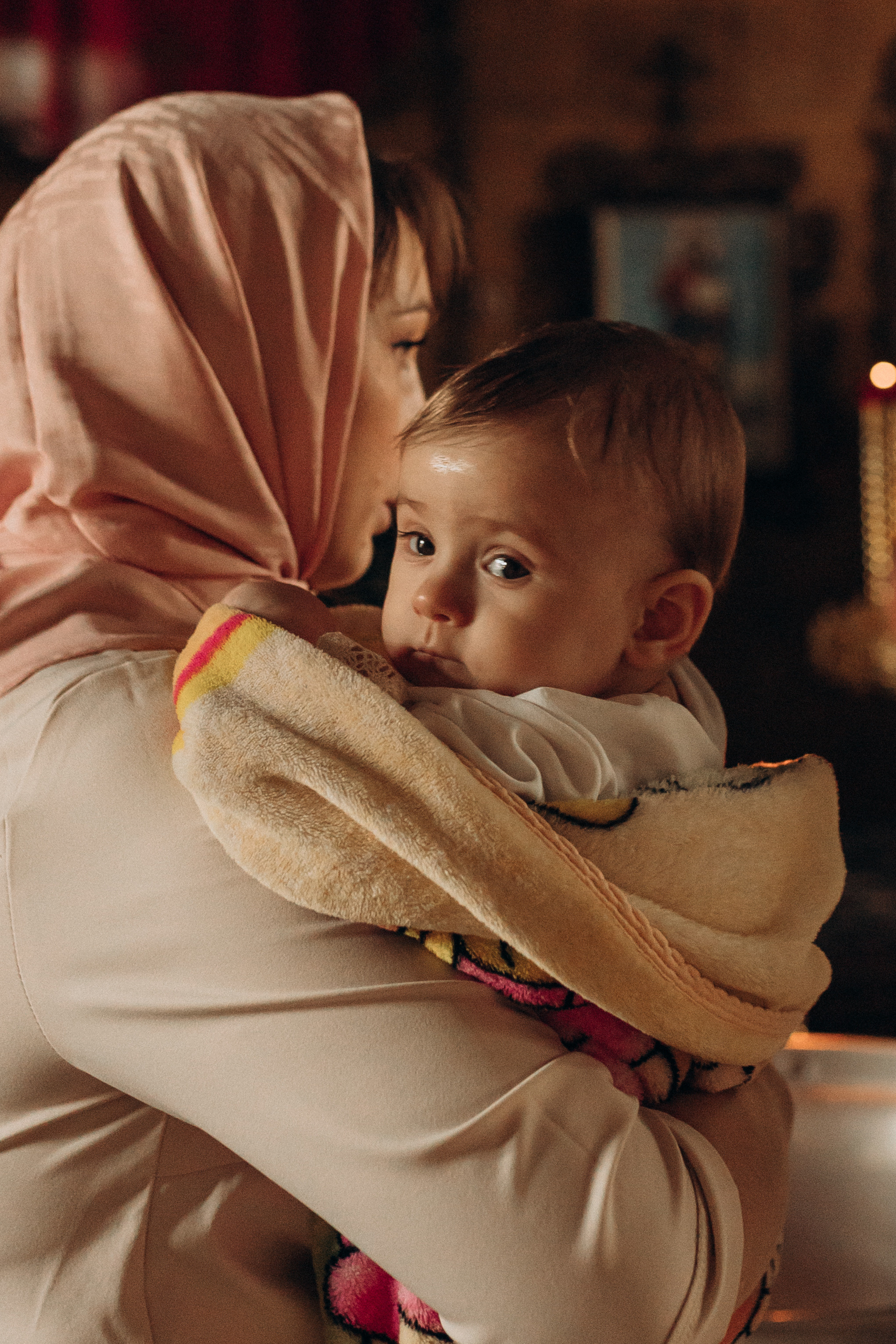 Крещение Софьи.Русиново. Семейный фотограф в Обнинске