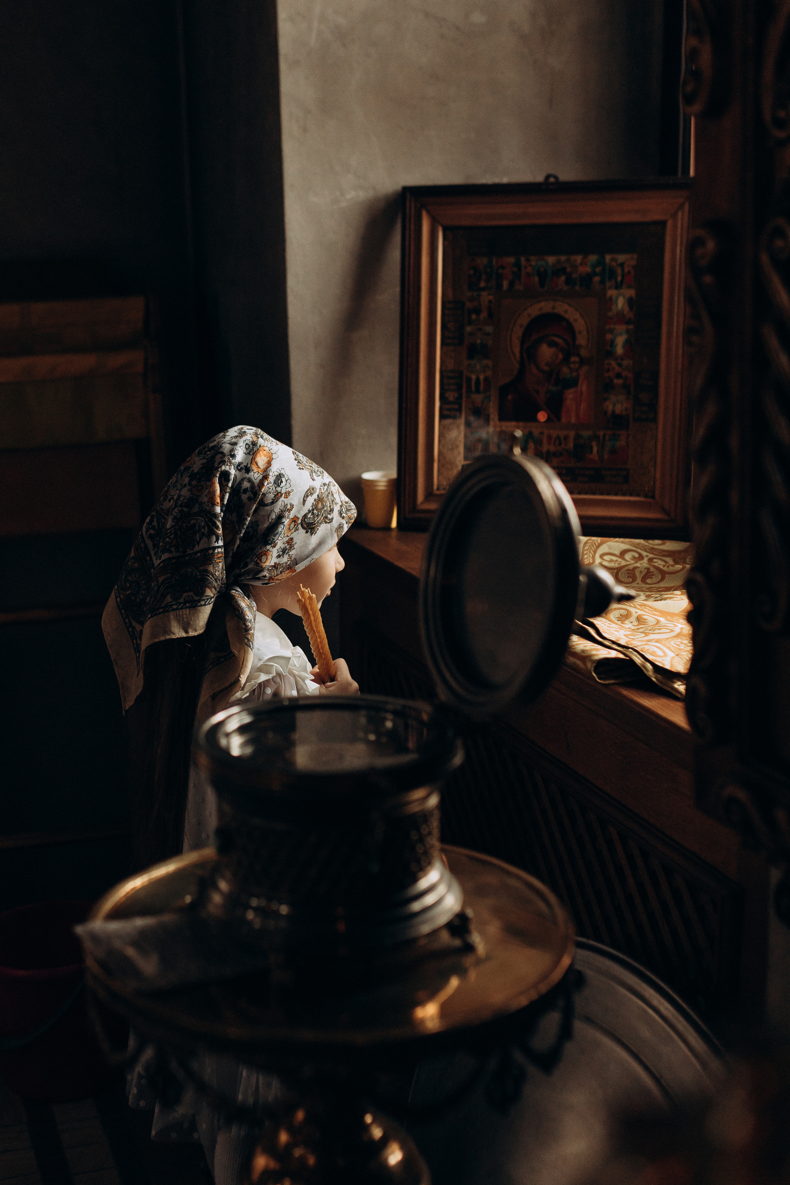 Крещение Софьи.Русиново. Семейный фотограф в Обнинске