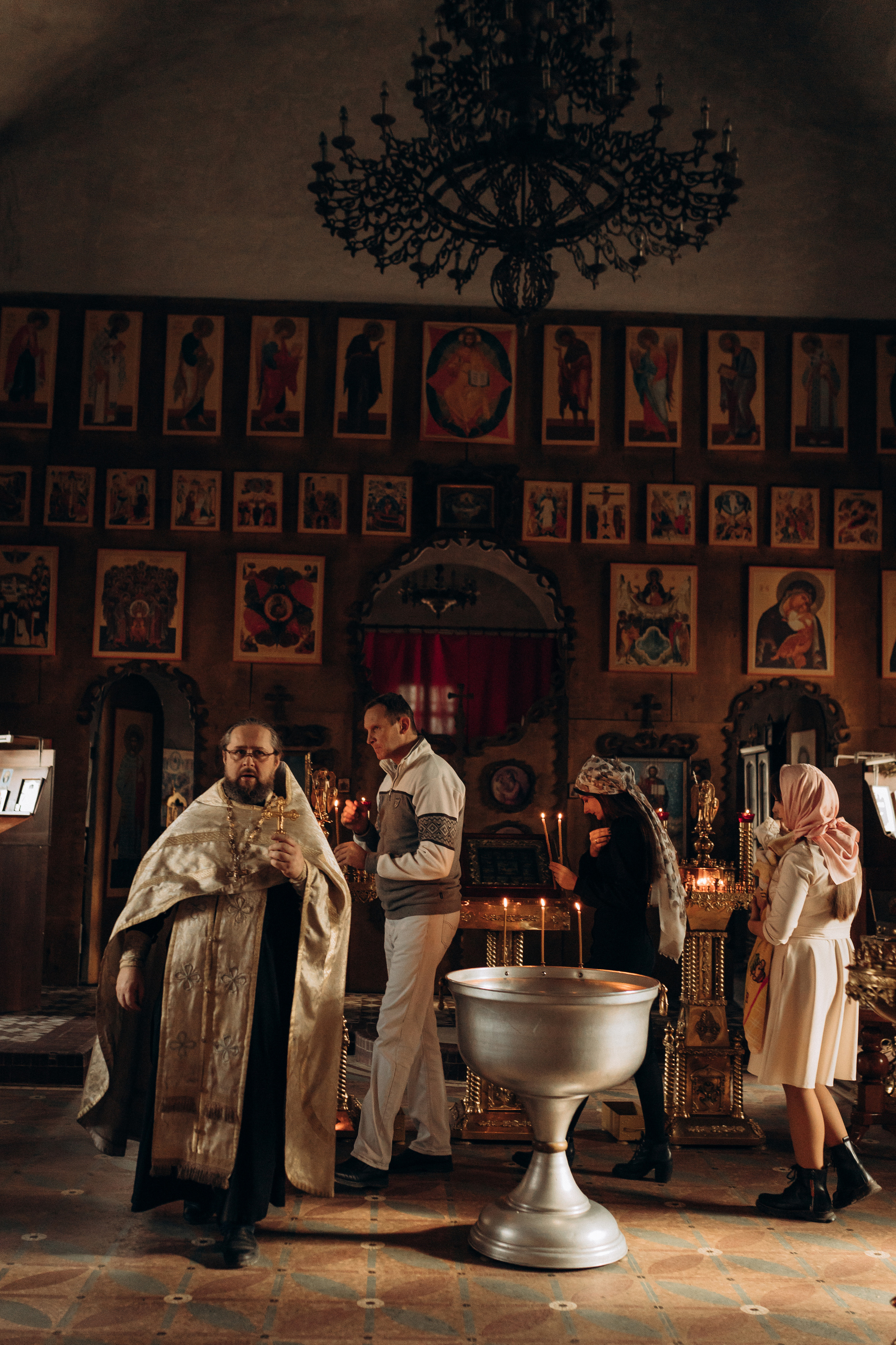 Крещение Софьи.Русиново. Семейный фотограф в Обнинске