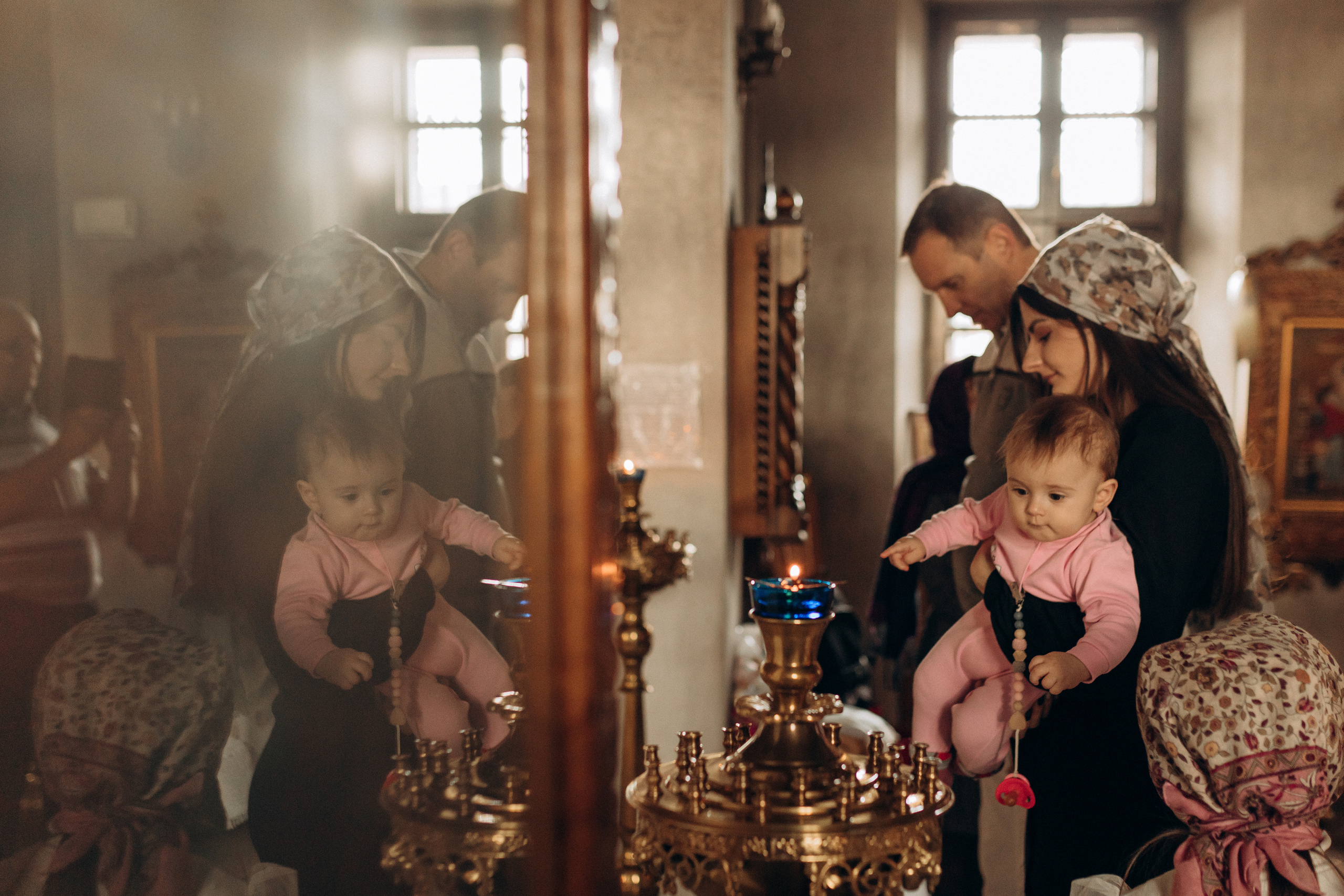 Крещение Софьи.Русиново. Семейный фотограф в Обнинске