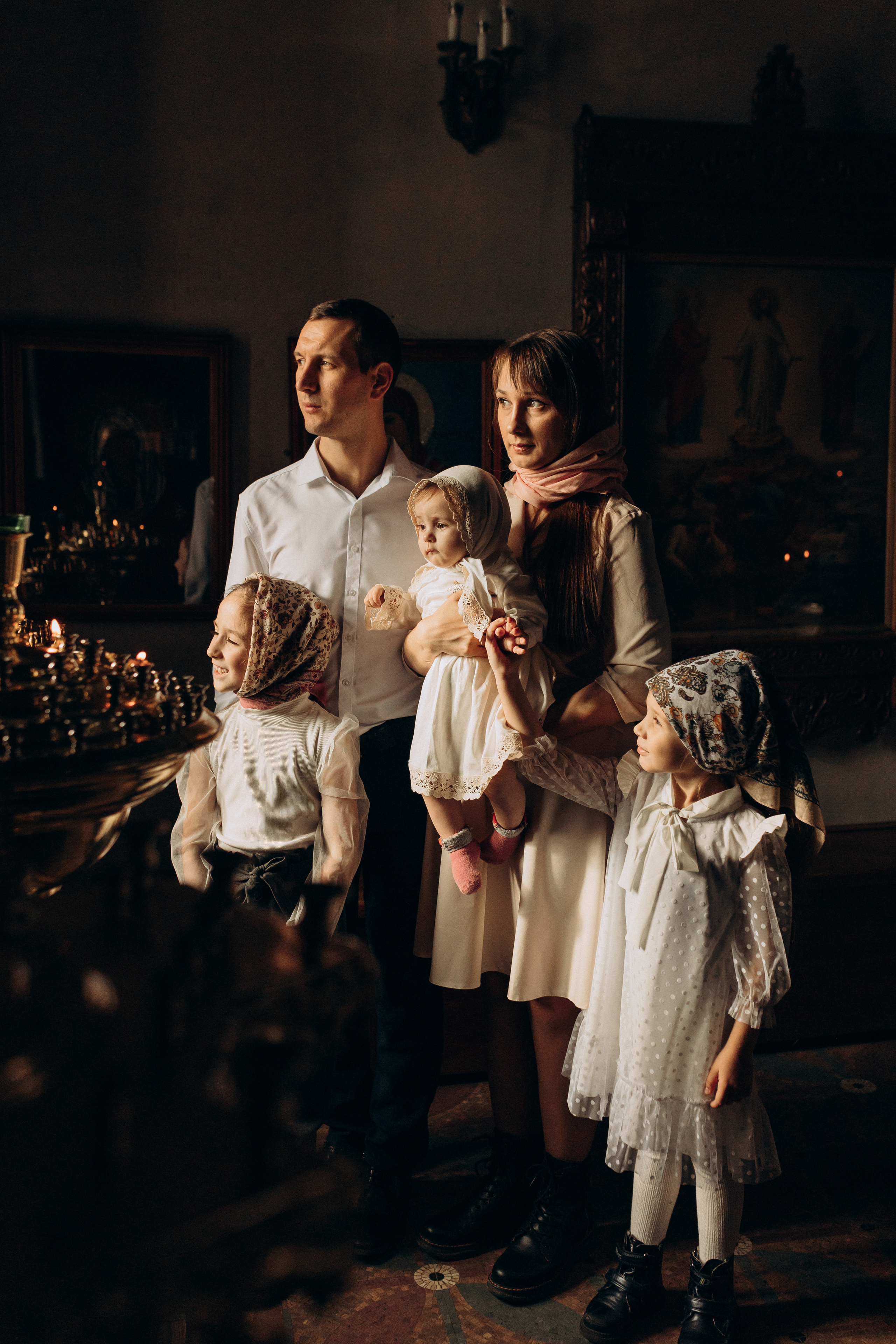 Крещение Софьи.Русиново. Семейный фотограф в Обнинске