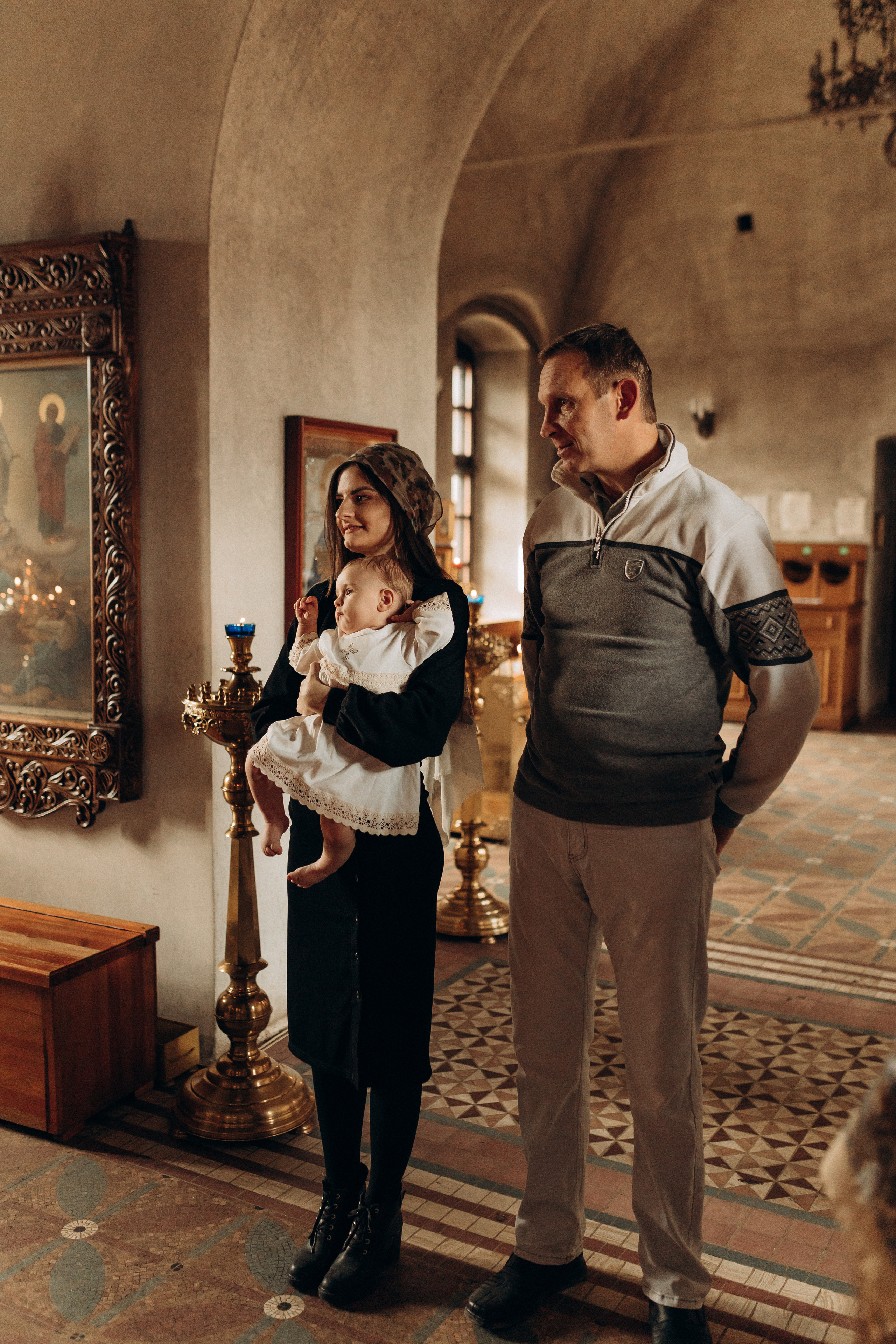 Крещение Софьи.Русиново. Семейный фотограф в Обнинске