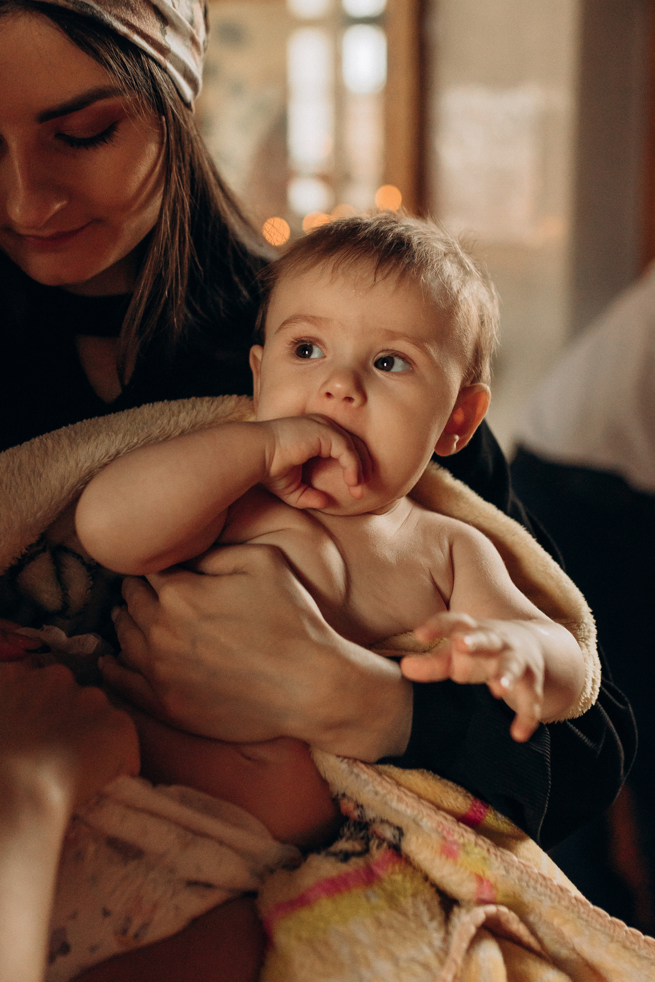 Крещение Софьи.Русиново. Семейный фотограф в Обнинске