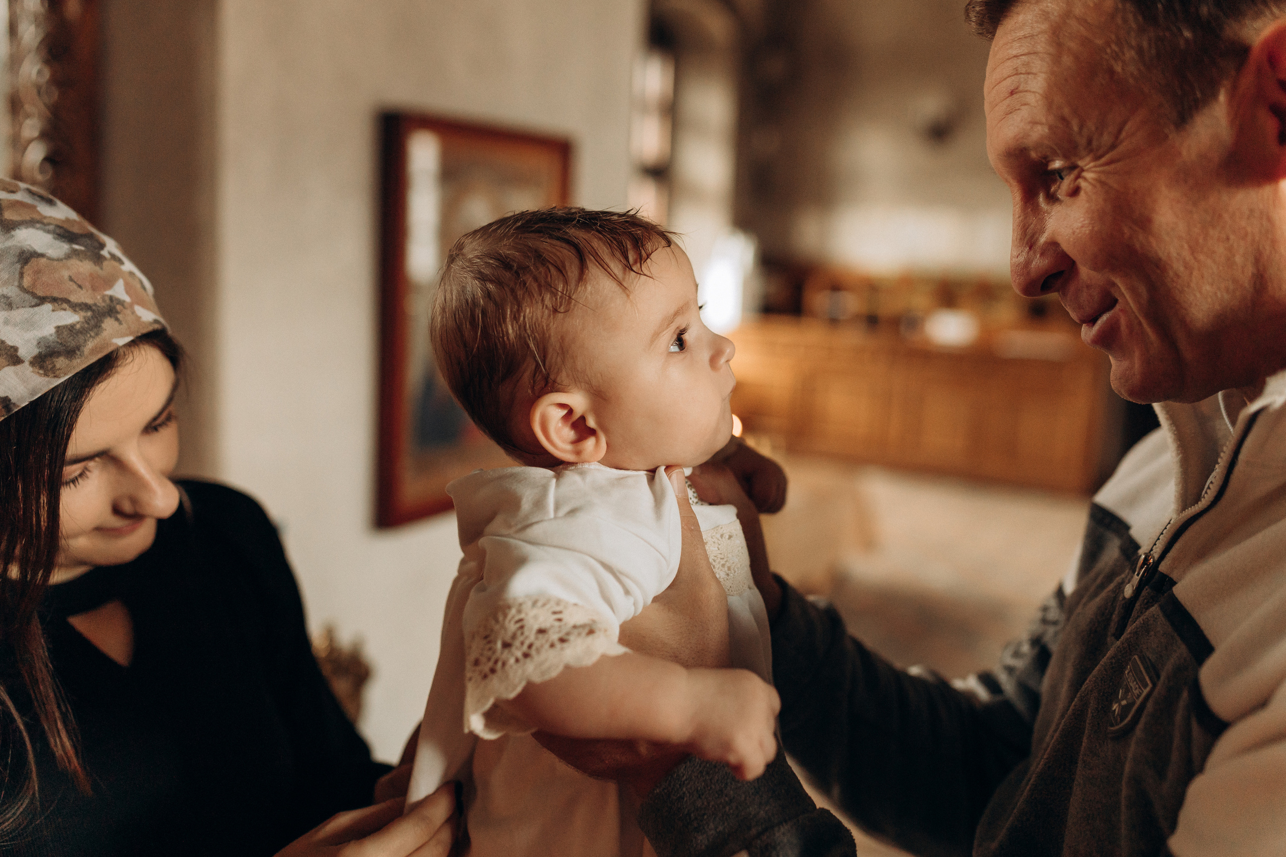 Крещение Софьи.Русиново. Семейный фотограф в Обнинске
