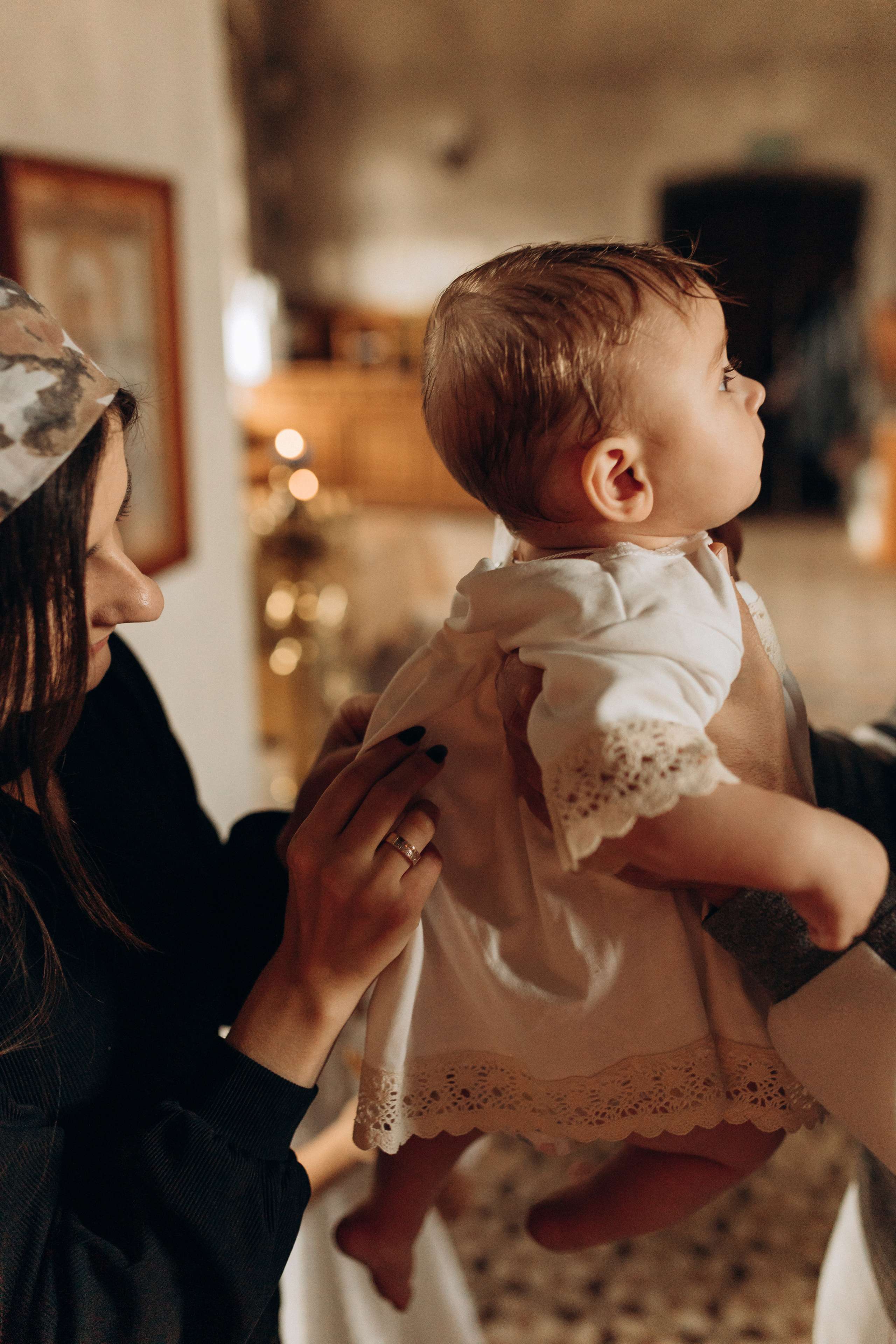 Крещение Софьи.Русиново. Семейный фотограф в Обнинске