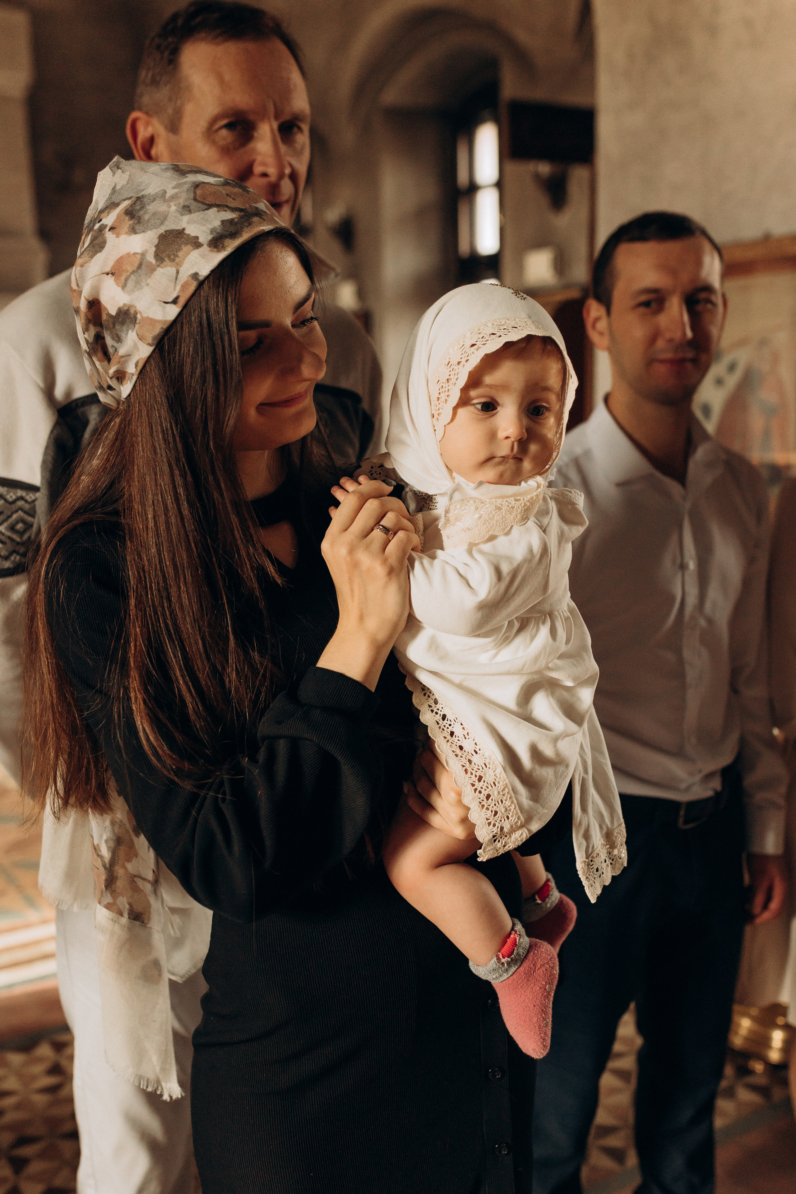 Крещение Софьи.Русиново. Семейный фотограф в Обнинске