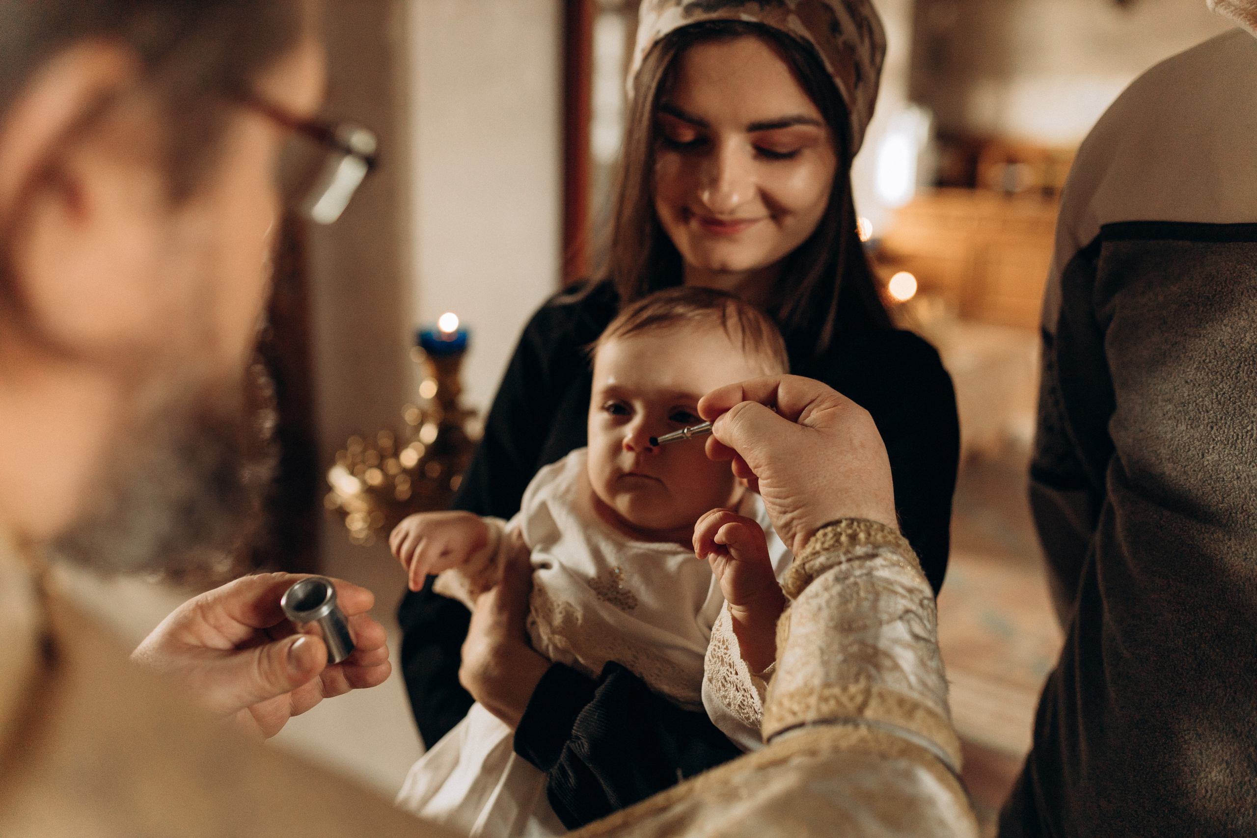 Крещение Софьи.Русиново. Семейный фотограф в Обнинске