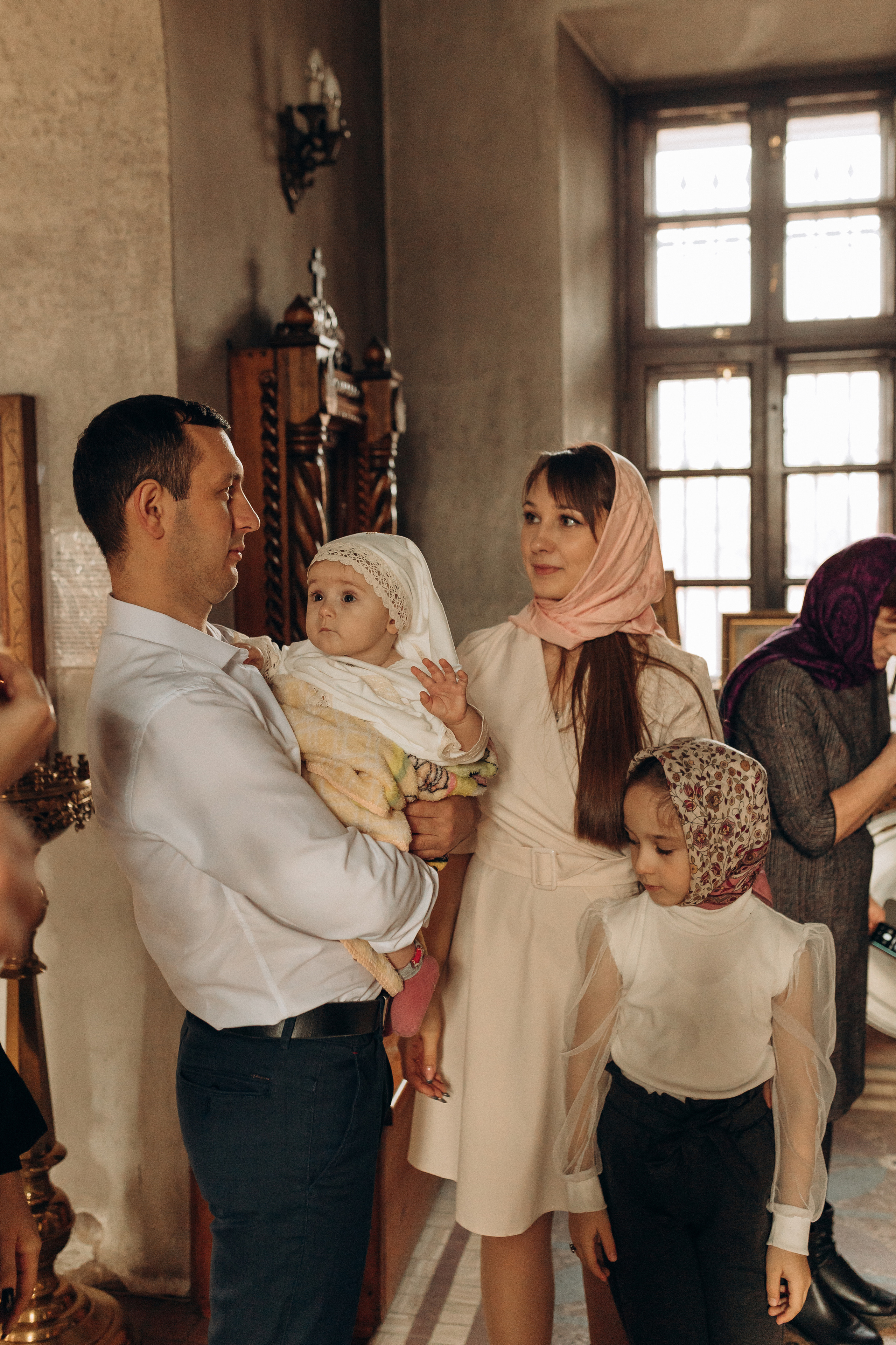 Крещение Софьи.Русиново. Семейный фотограф в Обнинске