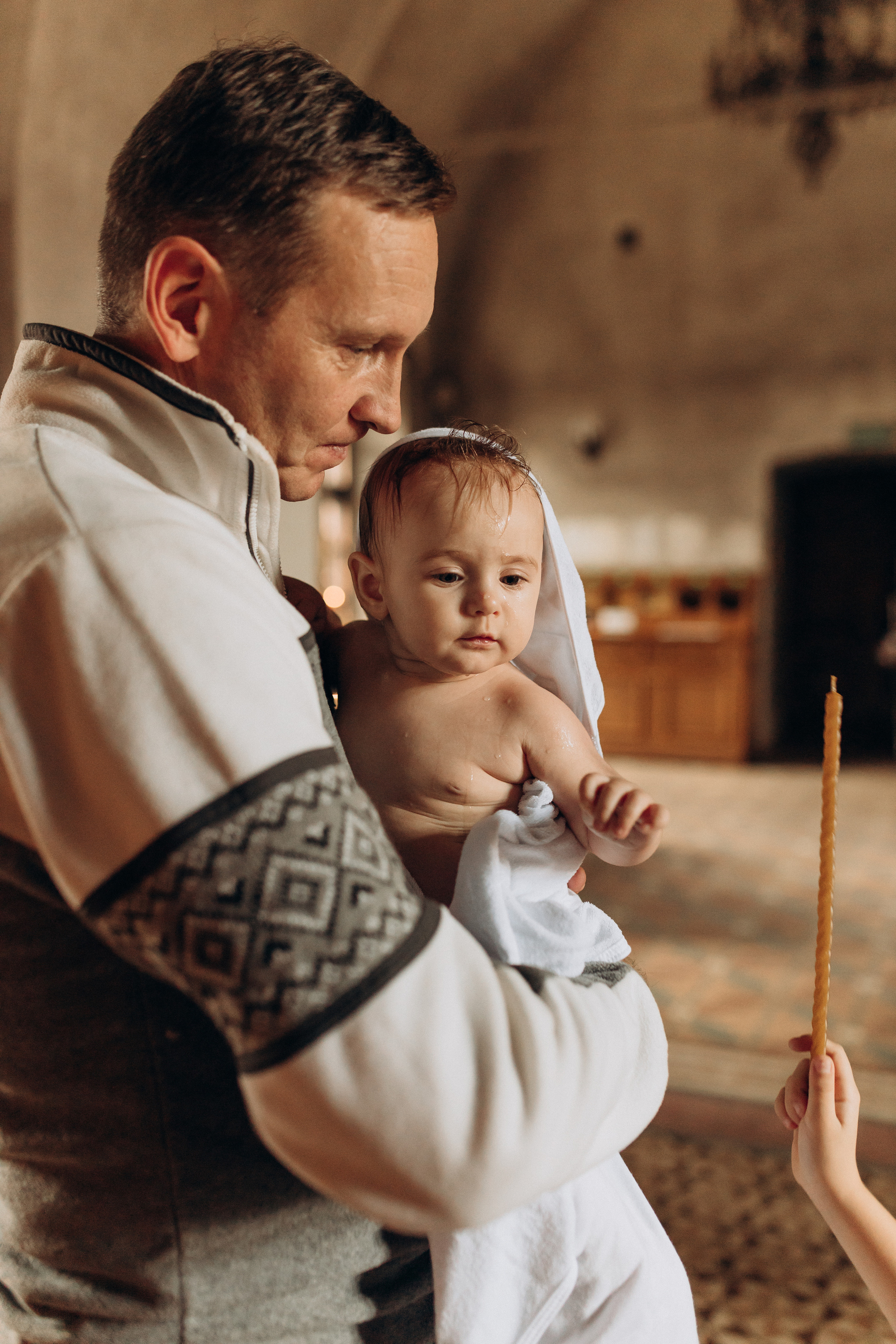 Крещение Софьи.Русиново. Семейный фотограф в Обнинске