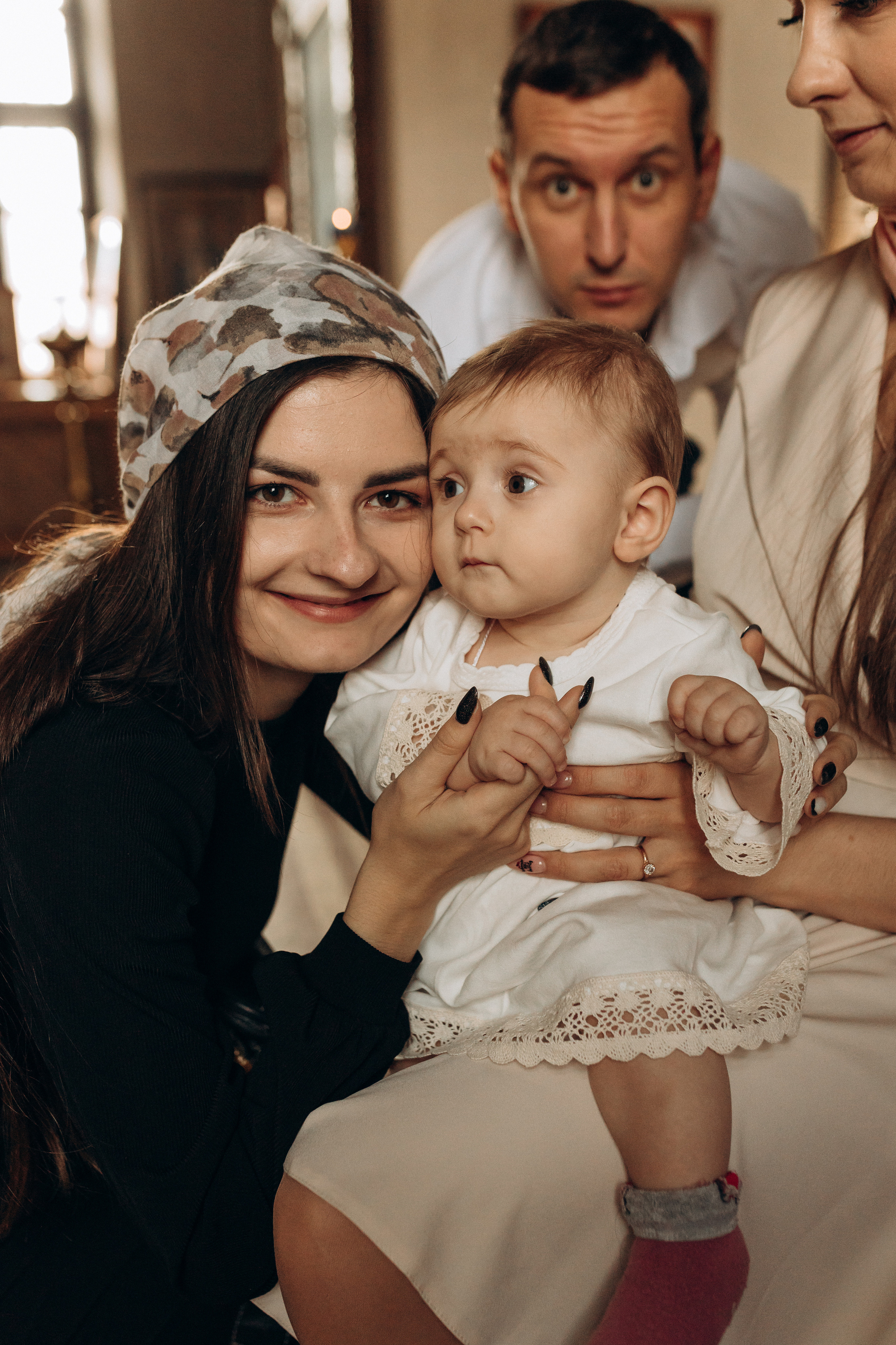 Крещение Софьи.Русиново. Семейный фотограф в Обнинске