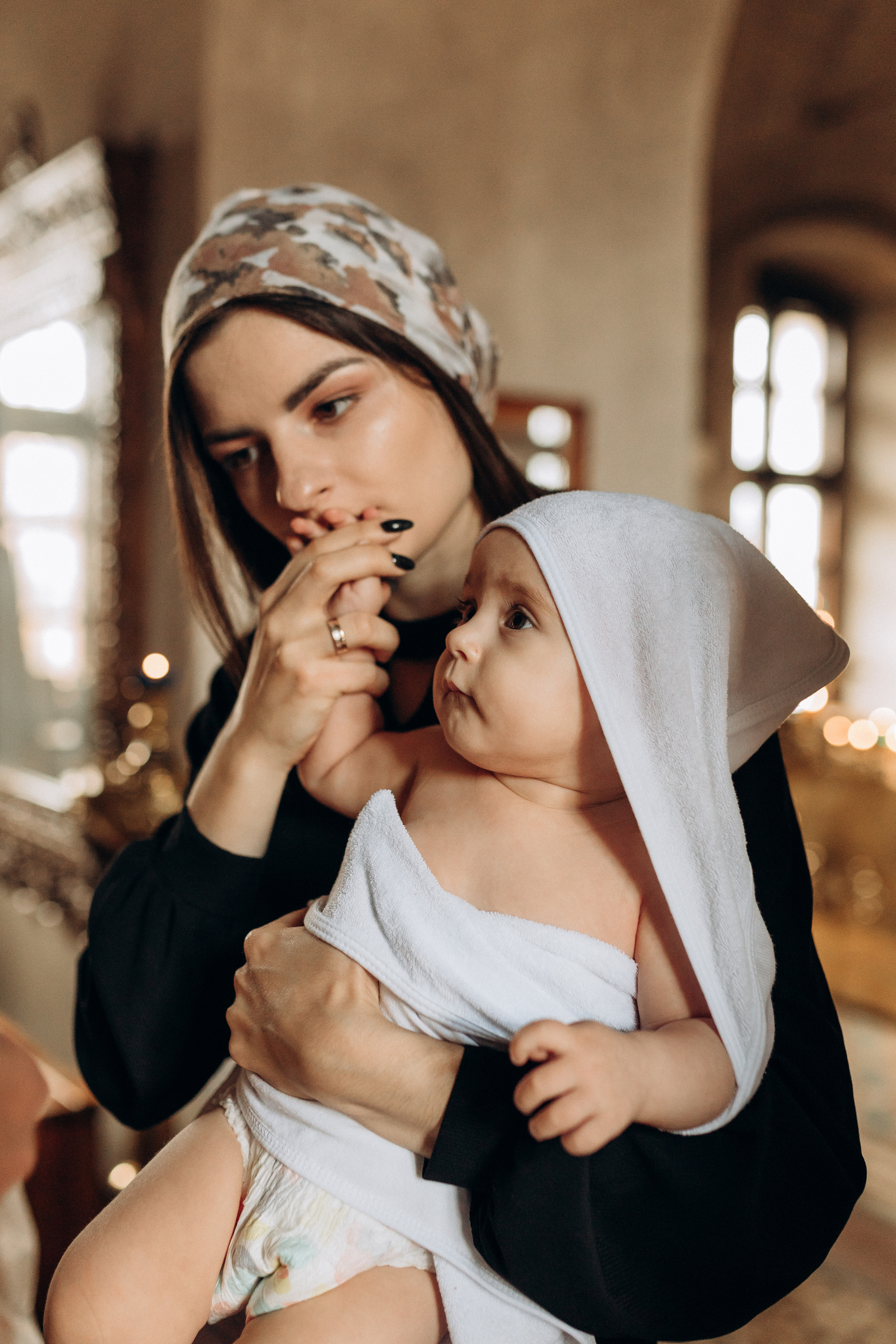 Крещение Софьи.Русиново. Семейный фотограф в Обнинске