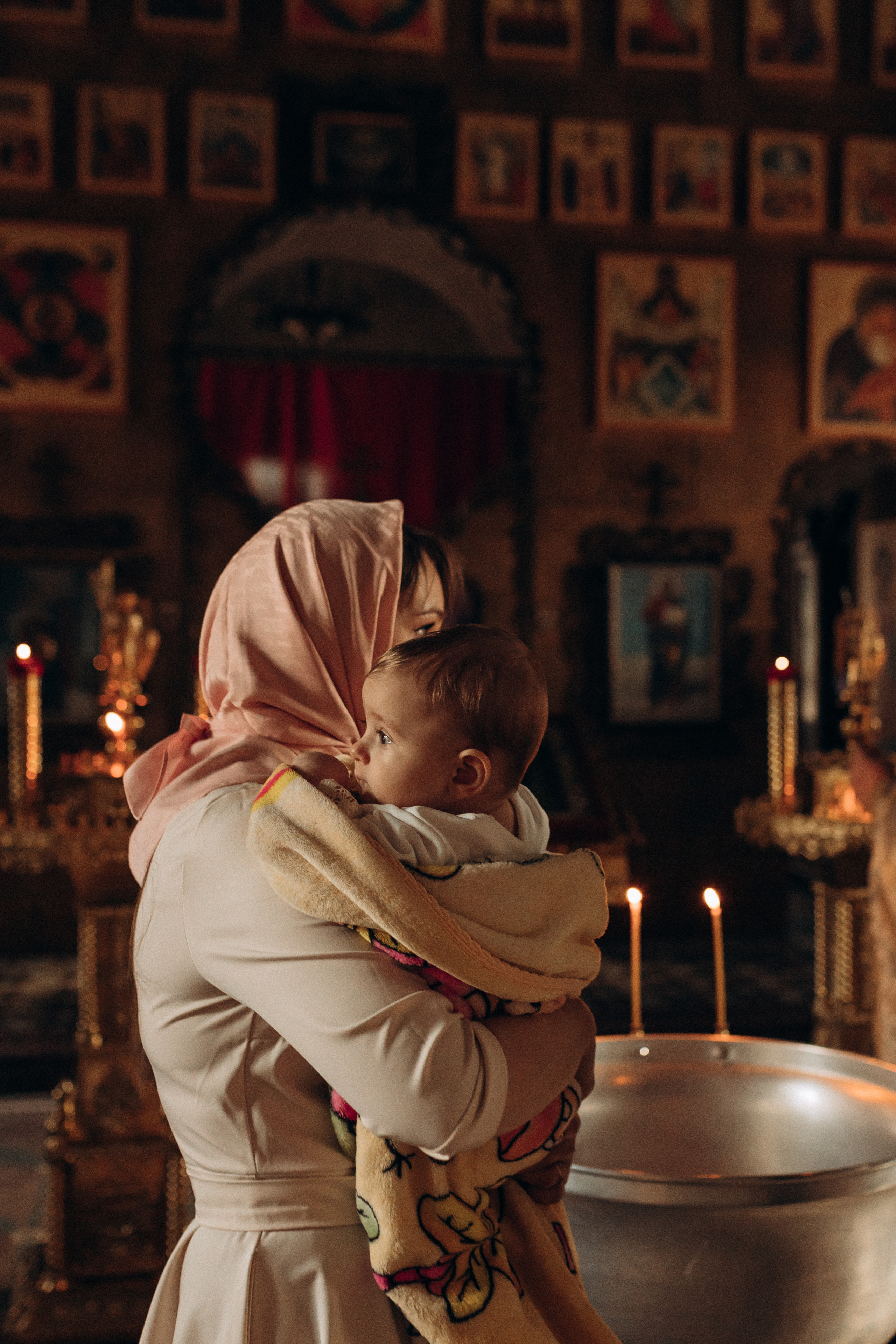 Крещение Софьи.Русиново. Семейный фотограф в Обнинске