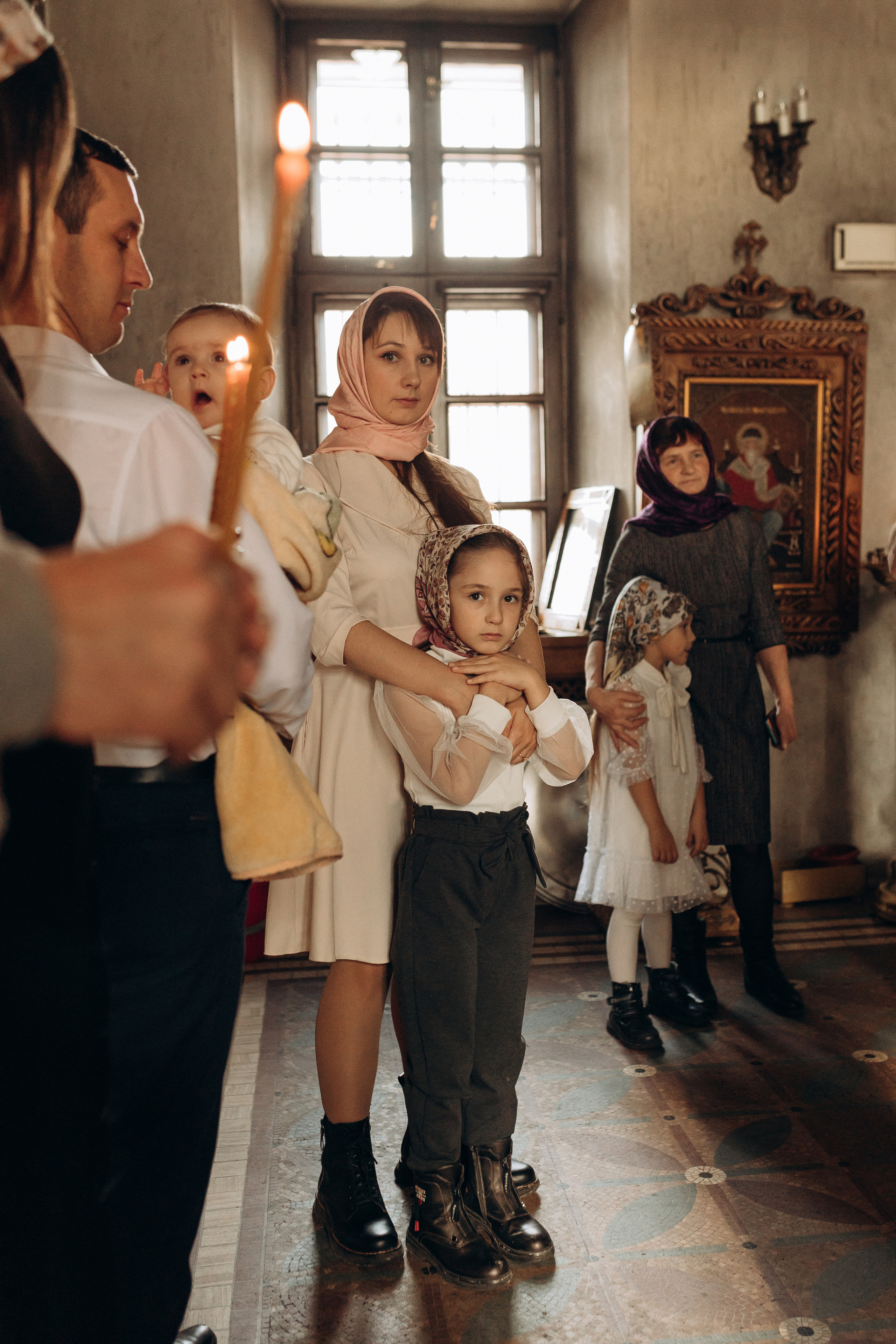 Крещение Софьи.Русиново. Семейный фотограф в Обнинске