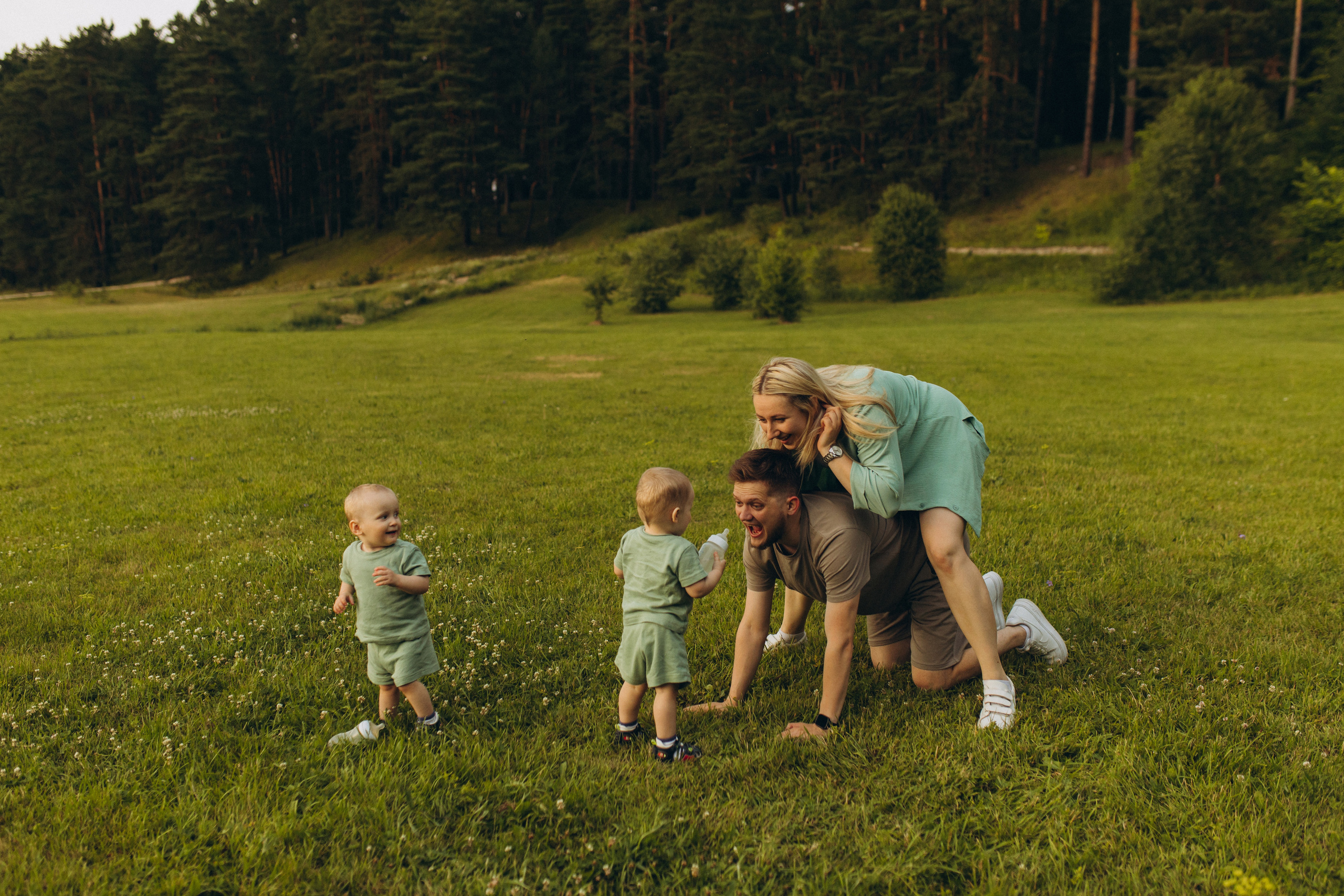Близнецы. Семейный фотограф в Обнинске