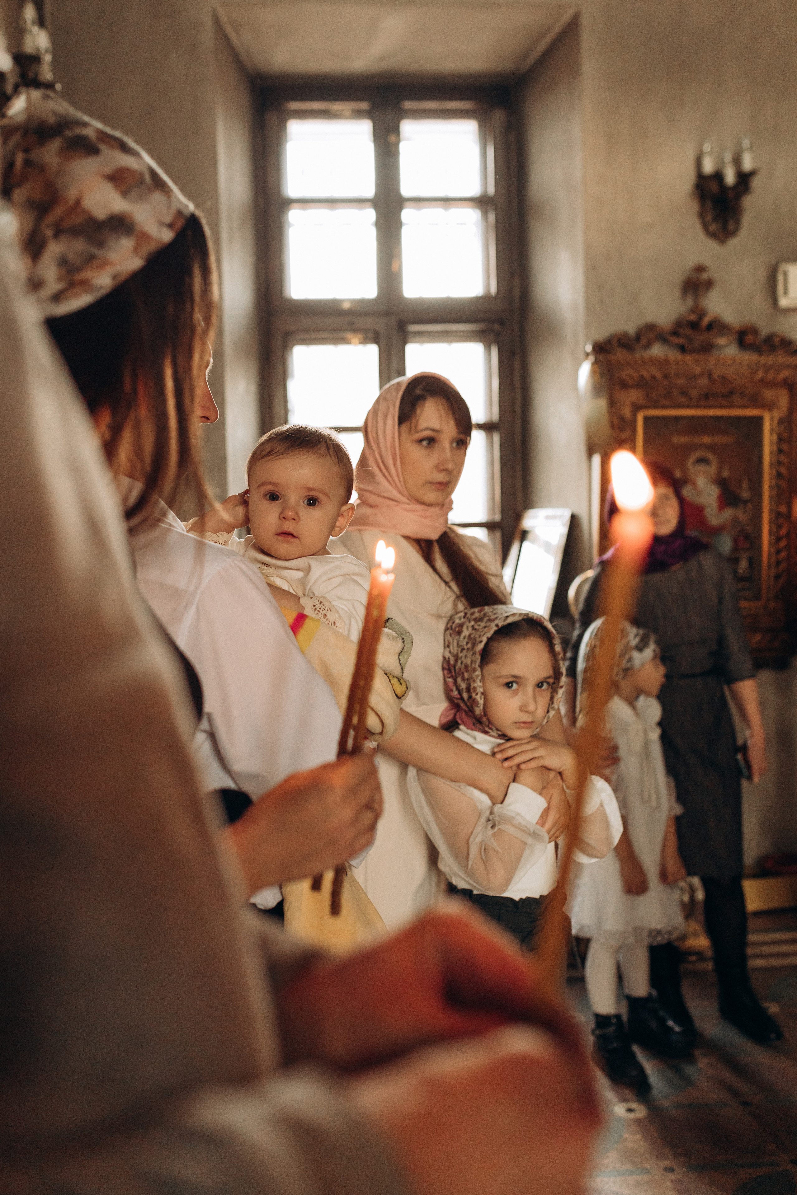 Крещение Софьи.Русиново. Семейный фотограф в Обнинске