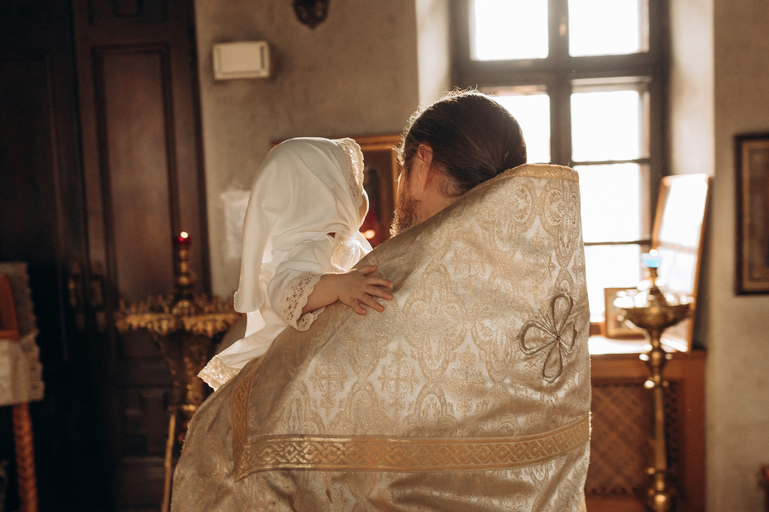 Крещение Софьи.Русиново. Семейный фотограф в Обнинске
