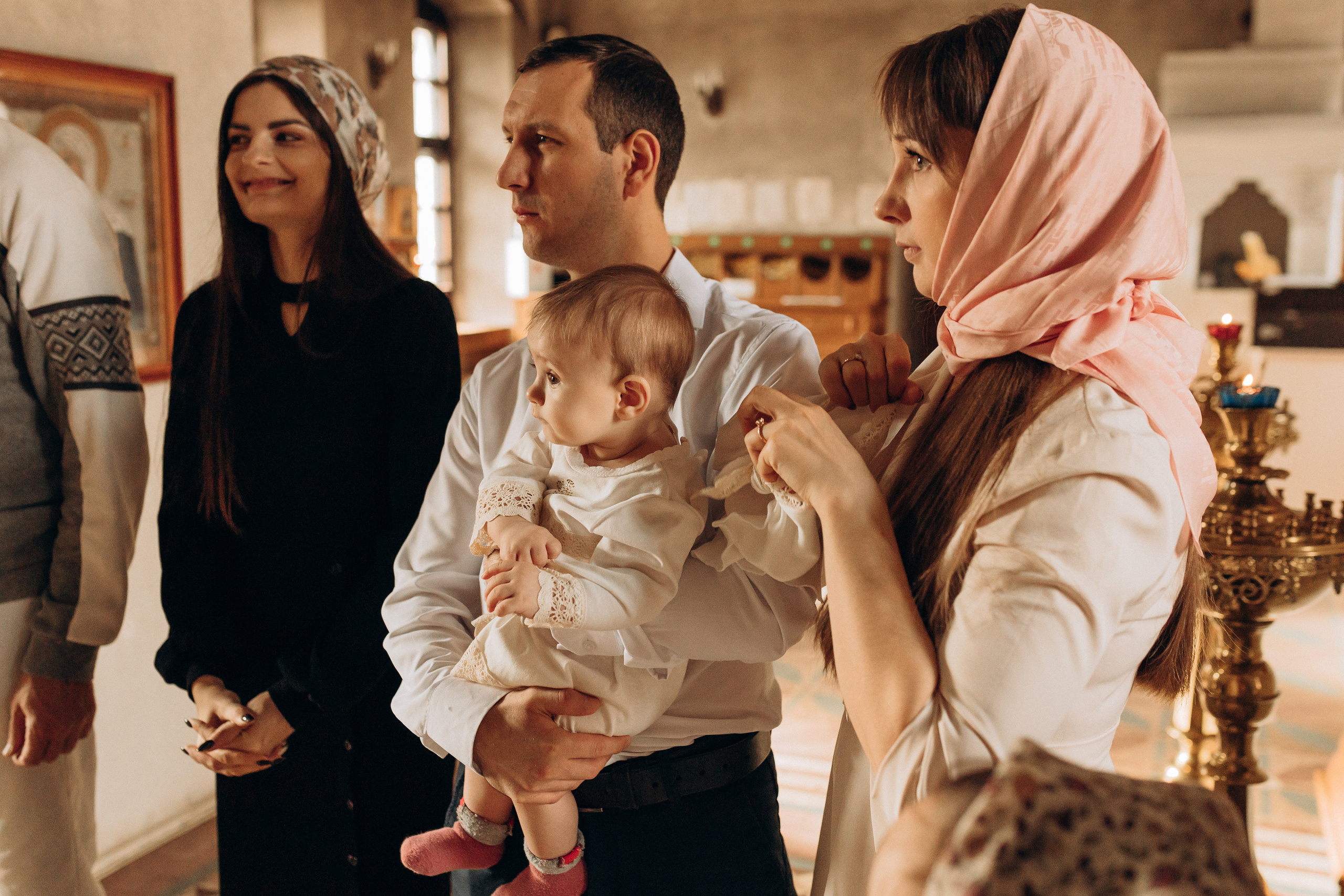 Крещение Софьи.Русиново. Семейный фотограф в Обнинске