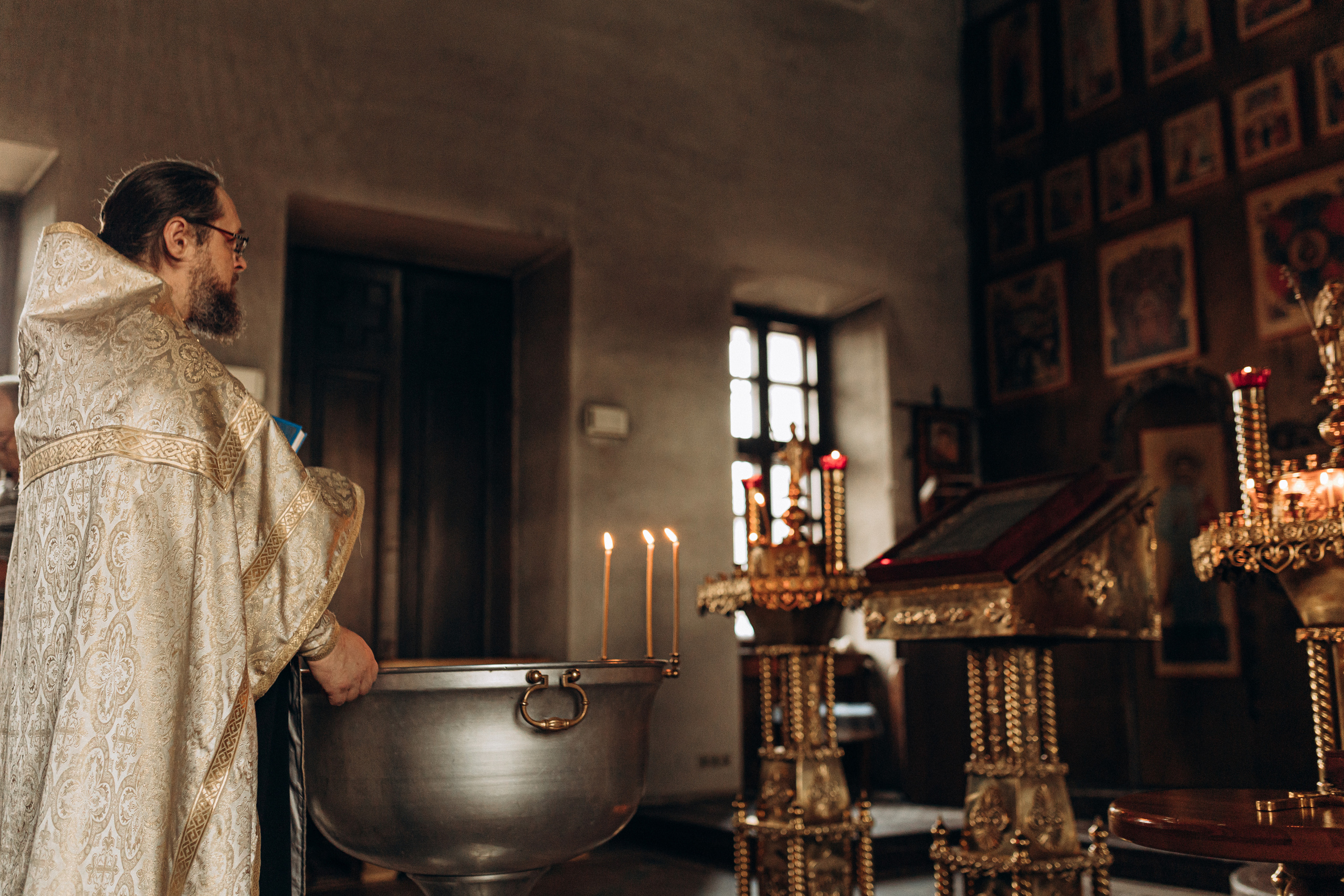 Крещение Софьи.Русиново. Семейный фотограф в Обнинске